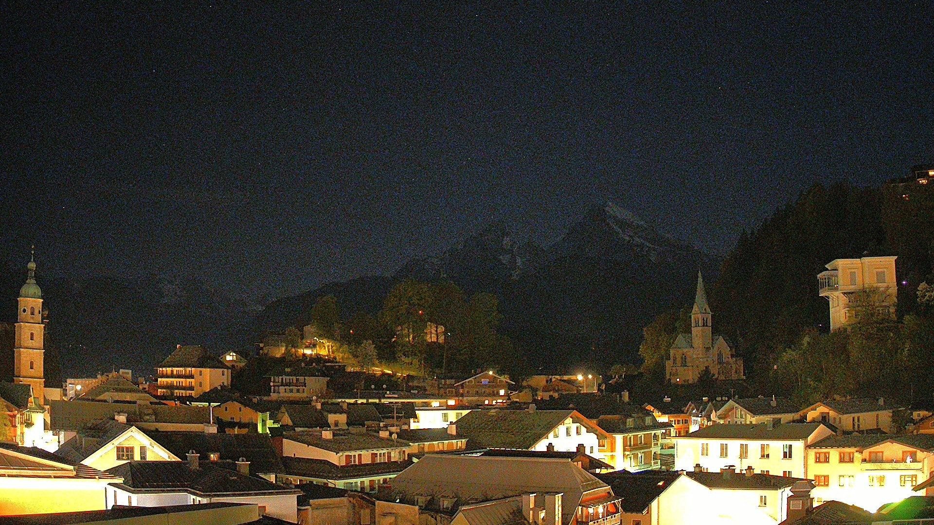Archived image Webcam Berchtesgaden - City Centre