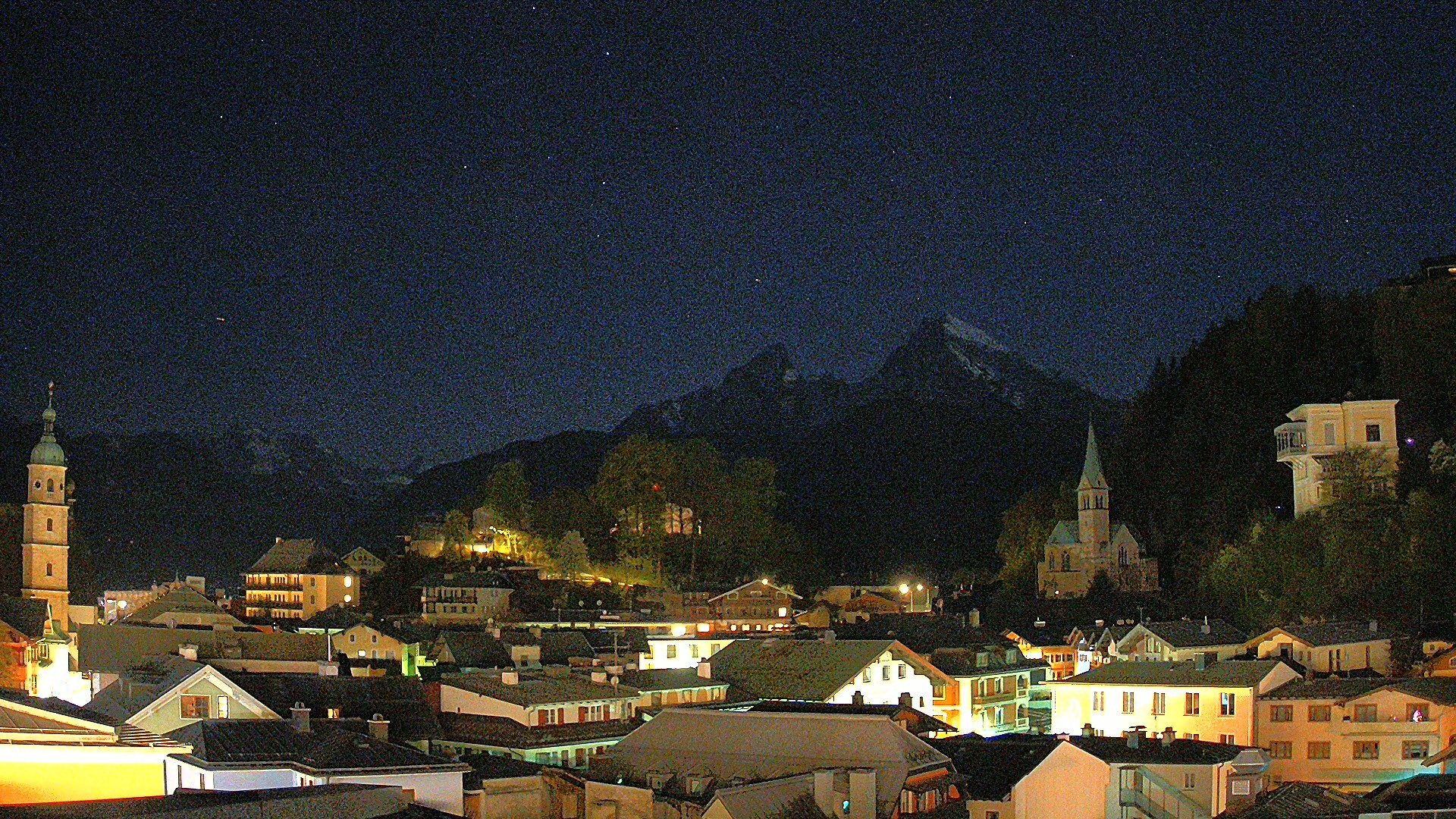 Archived image Webcam Berchtesgaden - City Centre