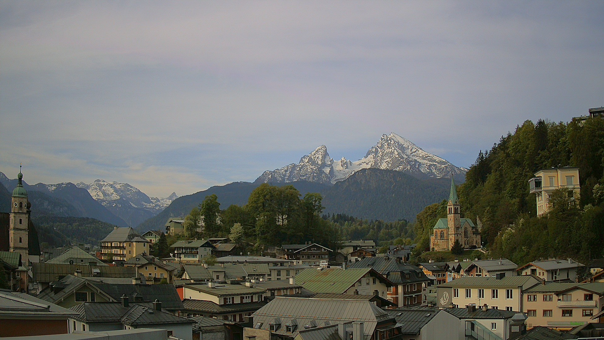 Archiv Foto Webcam Zentrum von Berchtesgaden