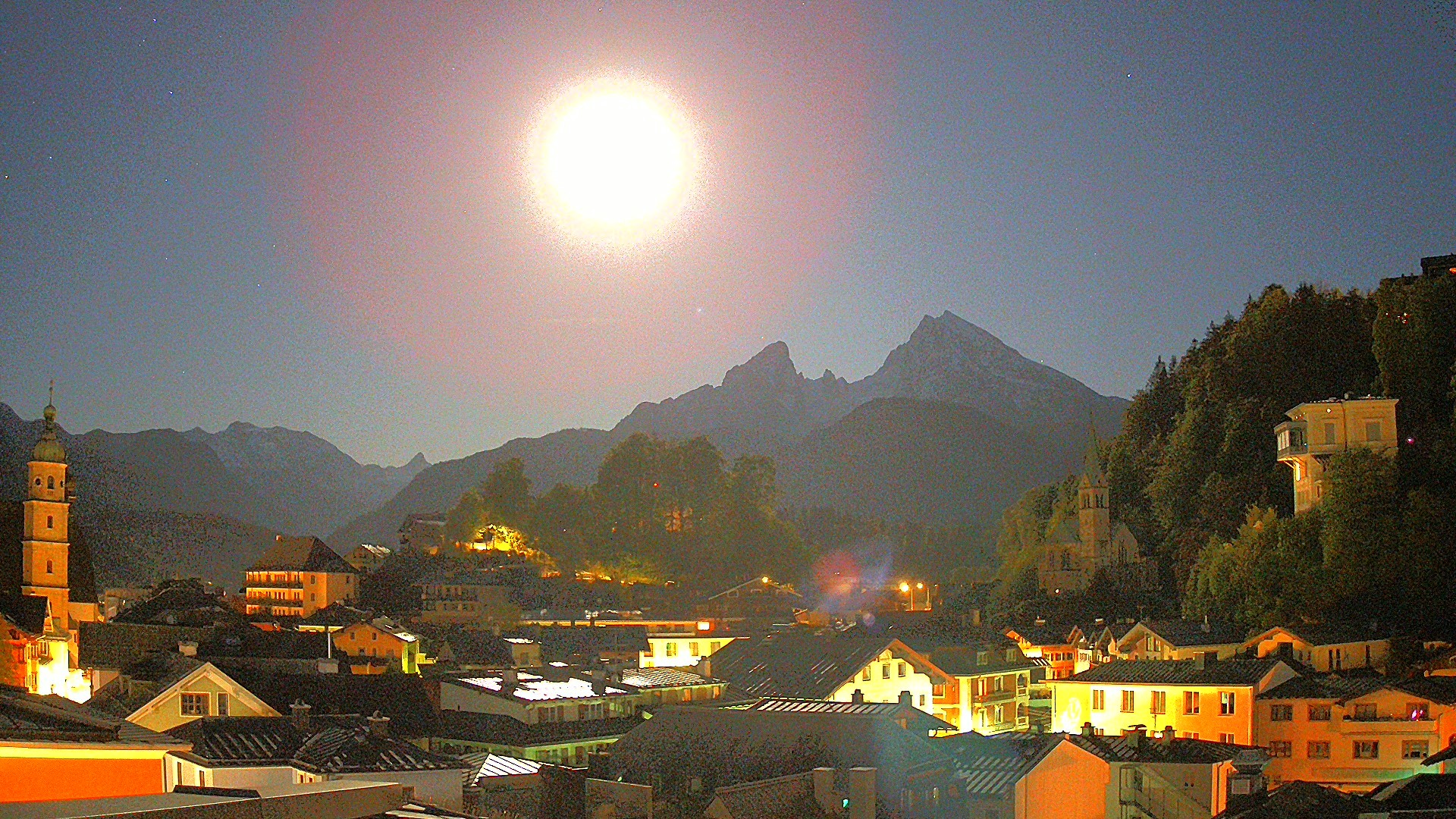 Archiv Foto Webcam Zentrum von Berchtesgaden