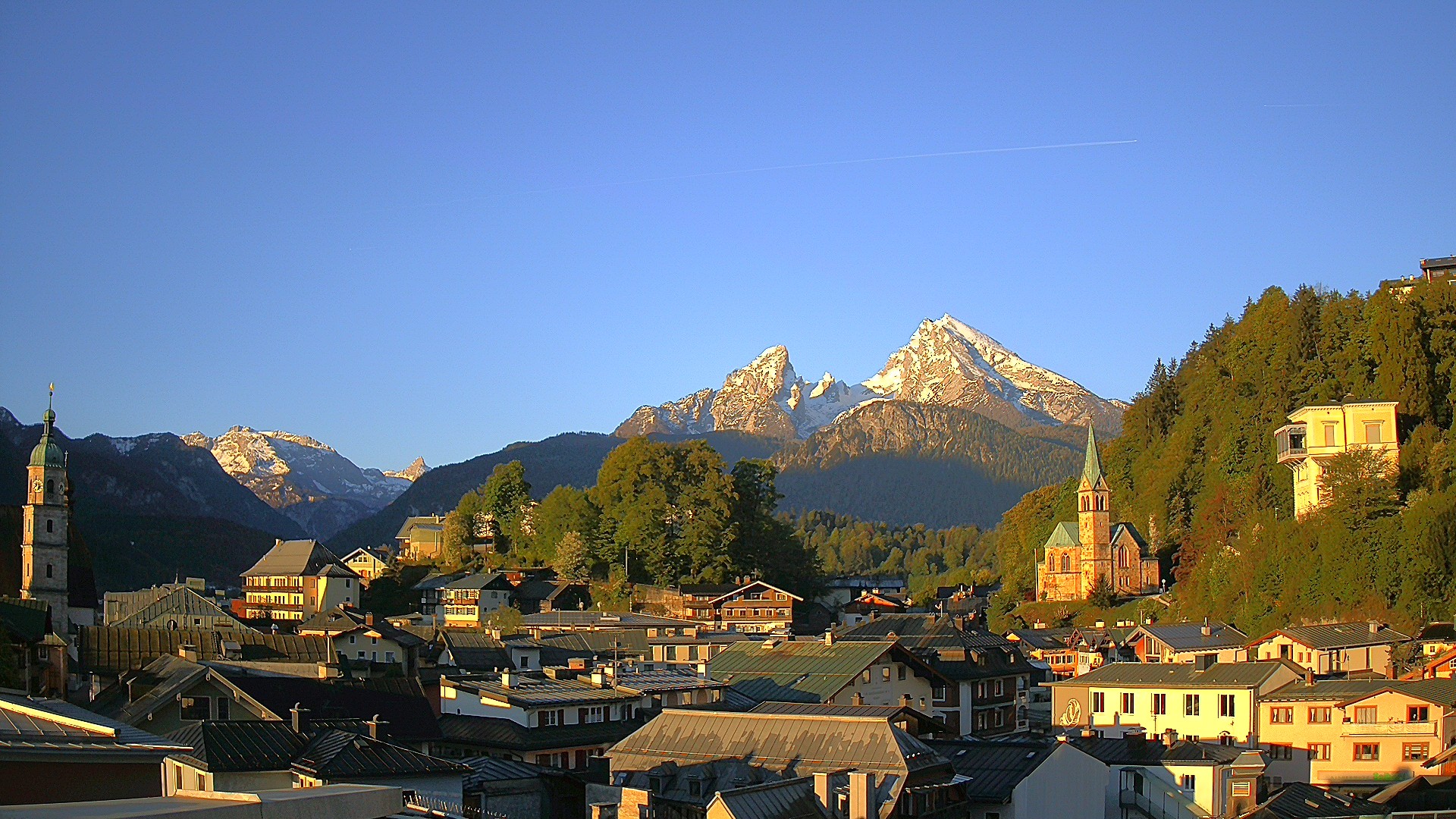 Archiv Foto Webcam Zentrum von Berchtesgaden