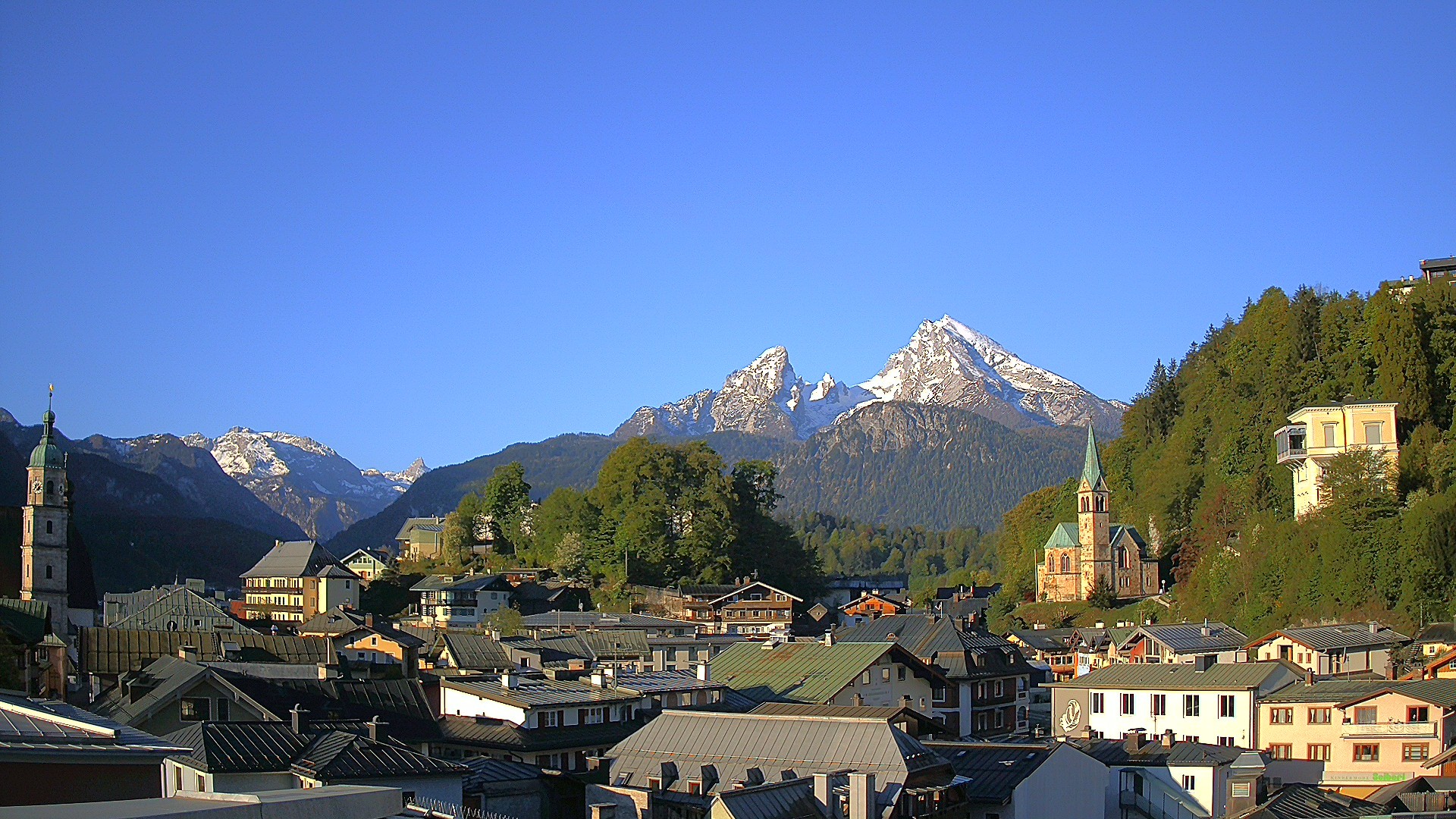 Archiv Foto Webcam Zentrum von Berchtesgaden