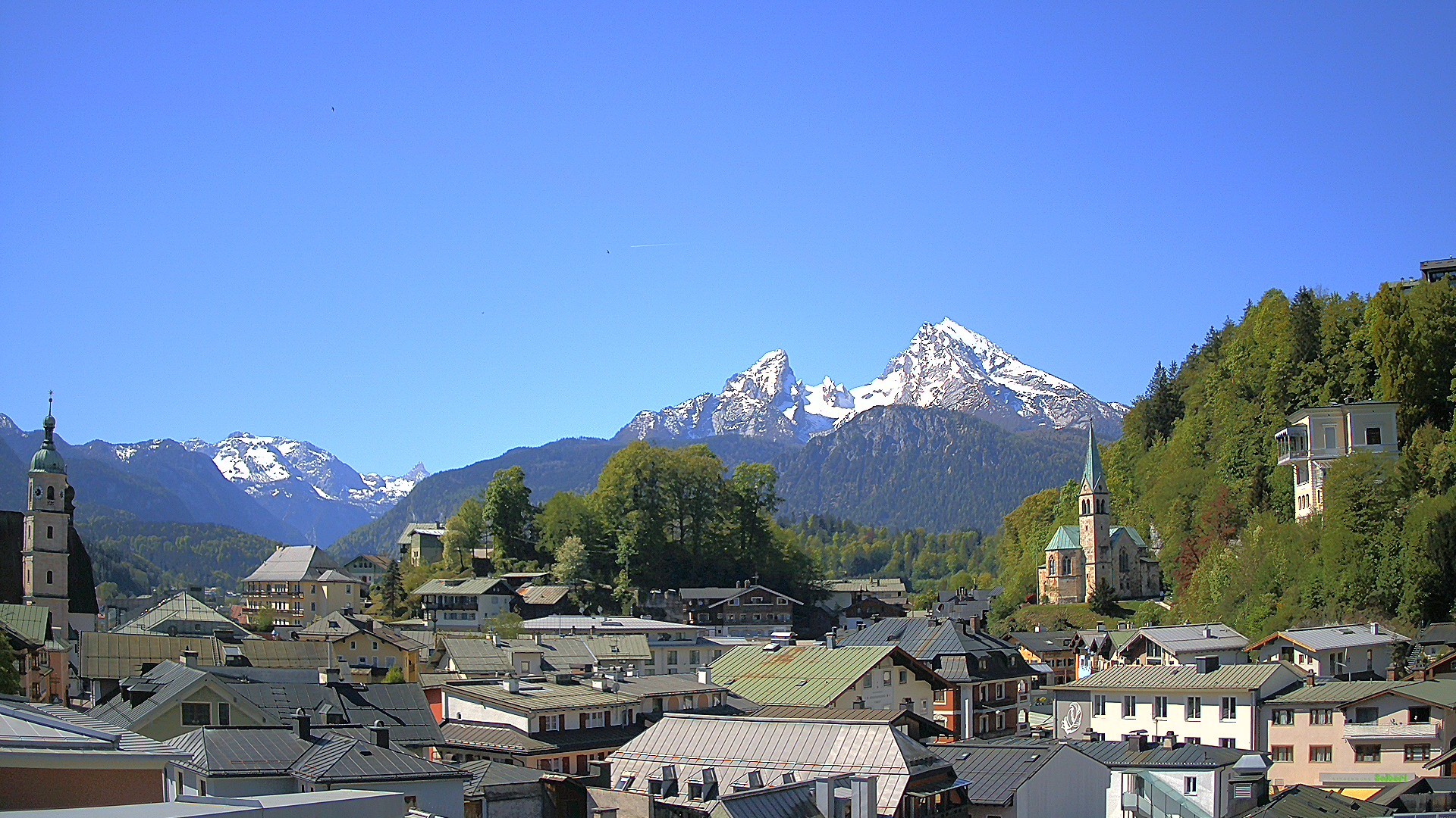 Archiv Foto Webcam Zentrum von Berchtesgaden