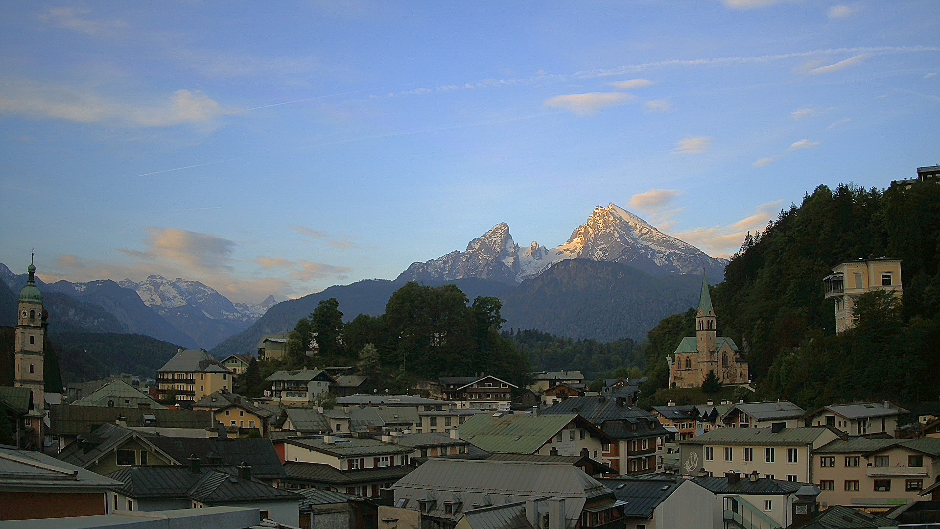 Archiv Foto Webcam Zentrum von Berchtesgaden