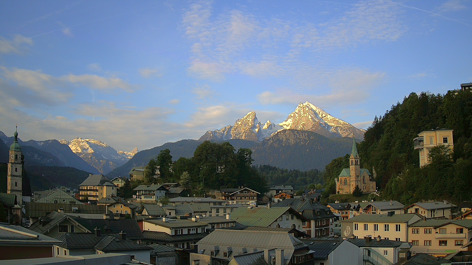 Archiv Foto Webcam Zentrum von Berchtesgaden