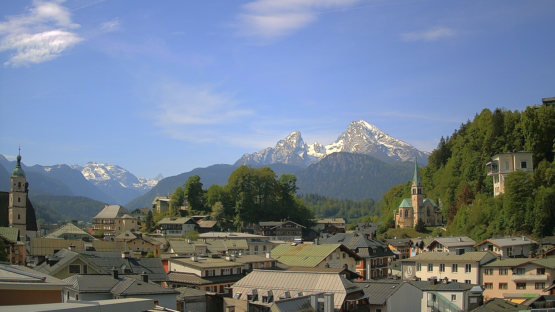 Archiv Foto Webcam Zentrum von Berchtesgaden