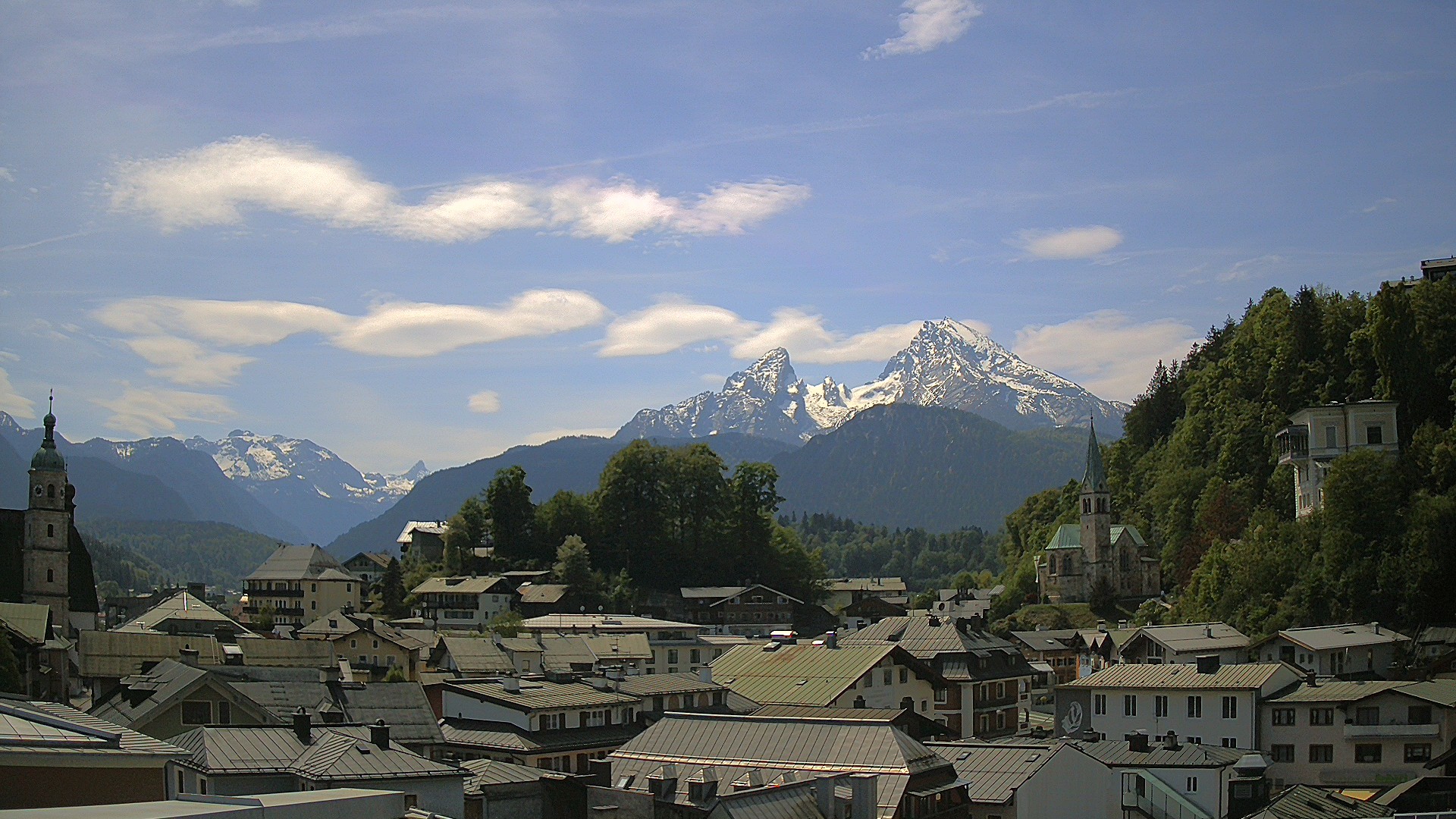 Archiv Foto Webcam Zentrum von Berchtesgaden