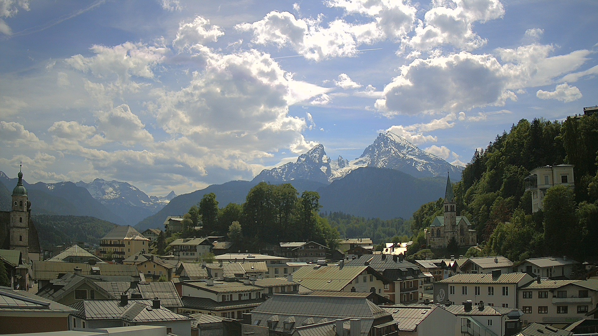 Archiv Foto Webcam Zentrum von Berchtesgaden
