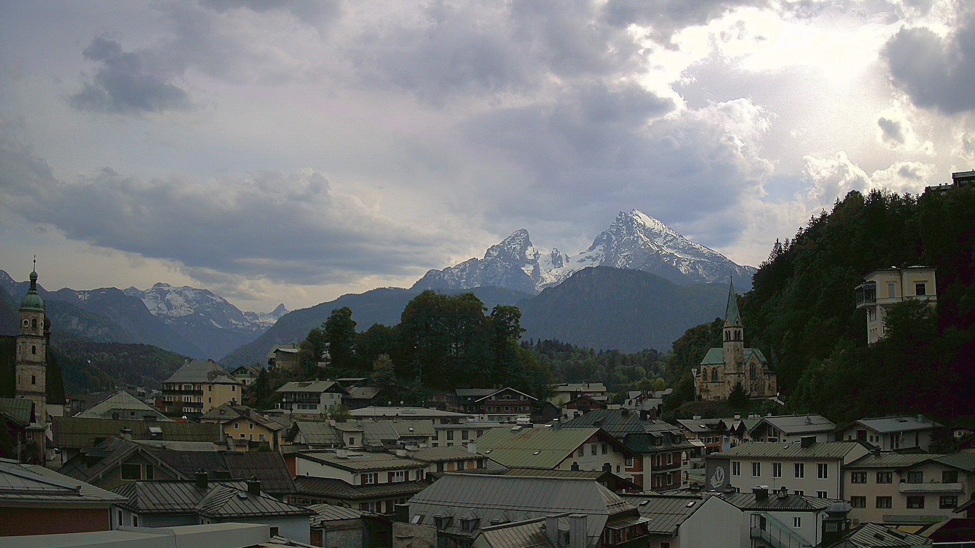 Archiv Foto Webcam Zentrum von Berchtesgaden