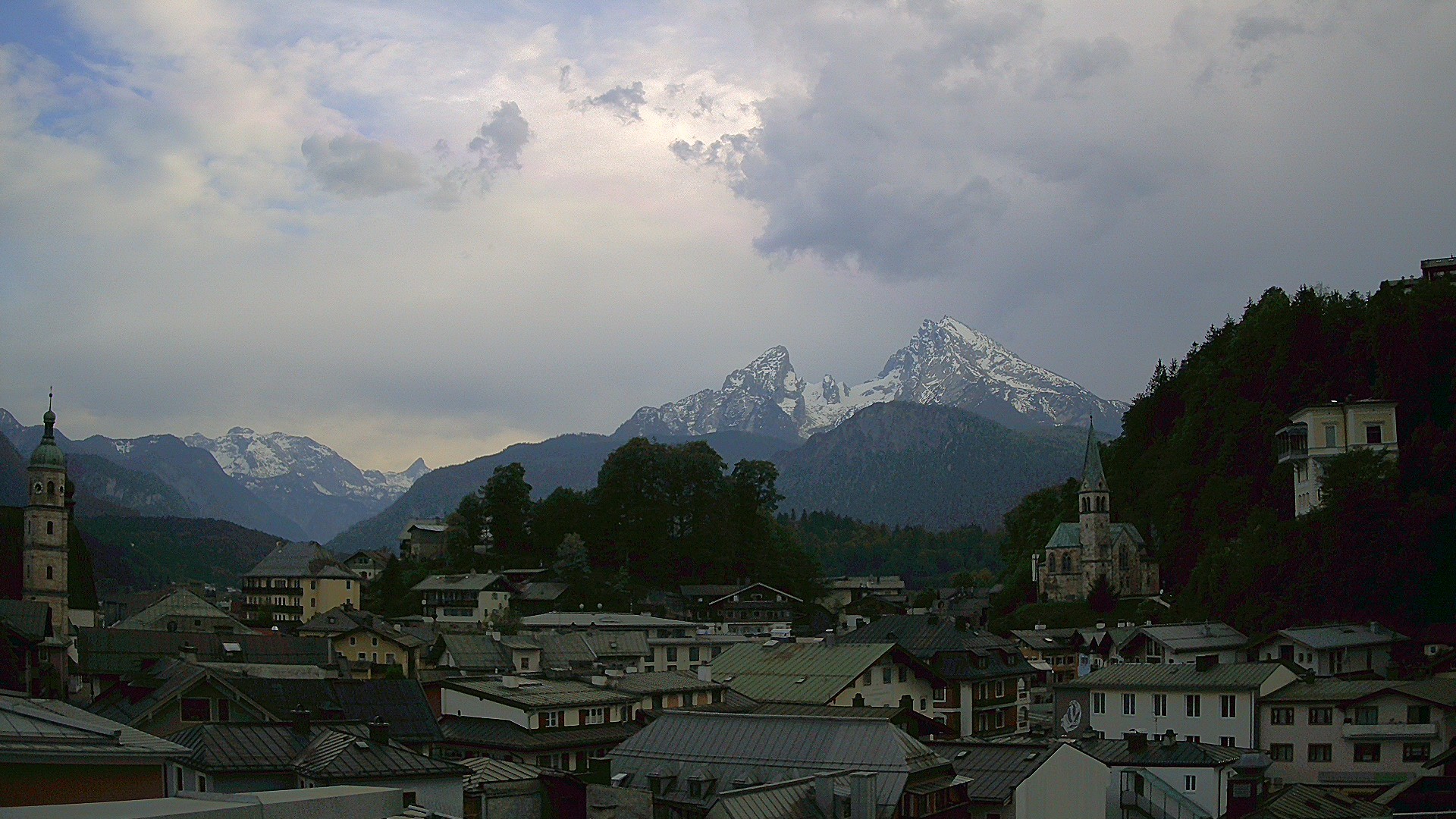 Archiv Foto Webcam Zentrum von Berchtesgaden