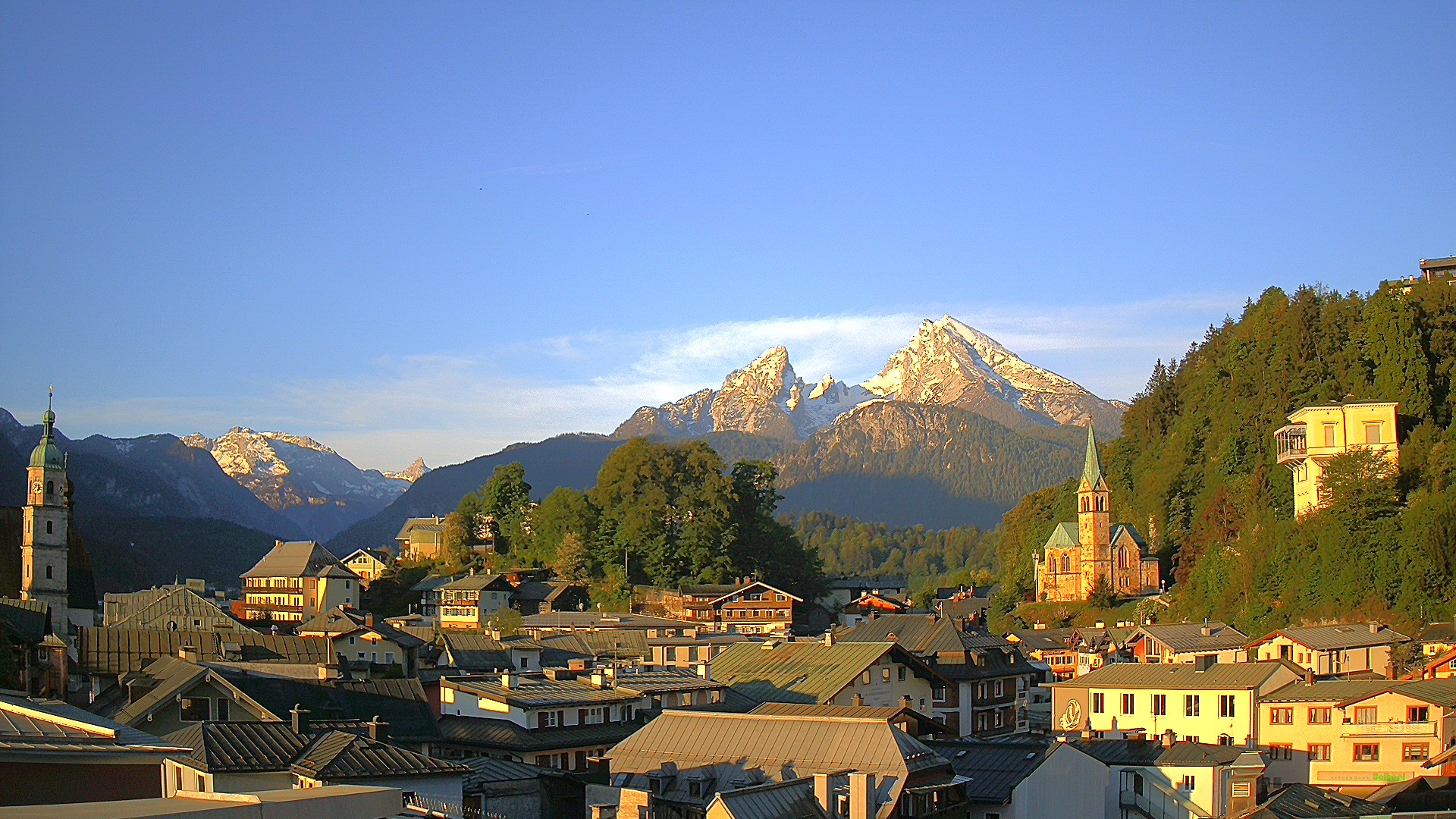 Archiv Foto Webcam Zentrum von Berchtesgaden