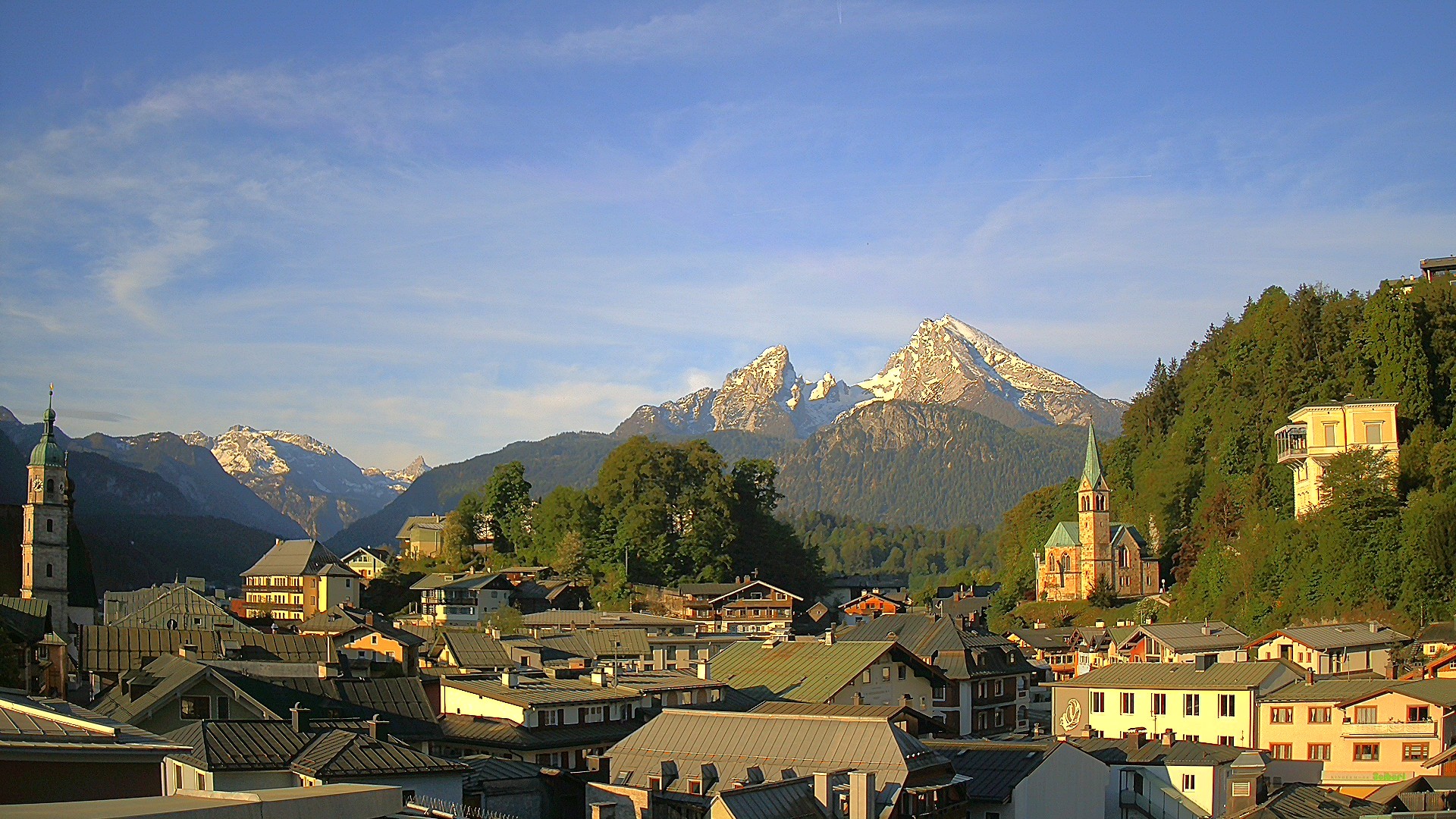 Archiv Foto Webcam Zentrum von Berchtesgaden