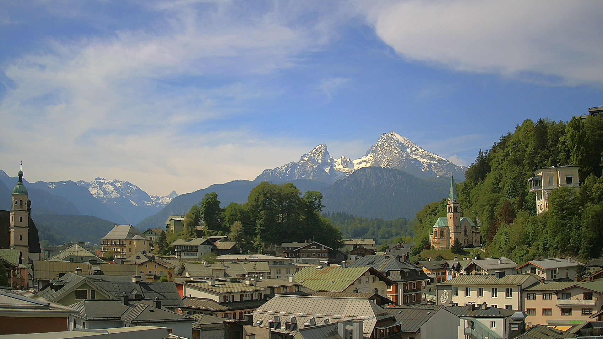 Archiv Foto Webcam Zentrum von Berchtesgaden