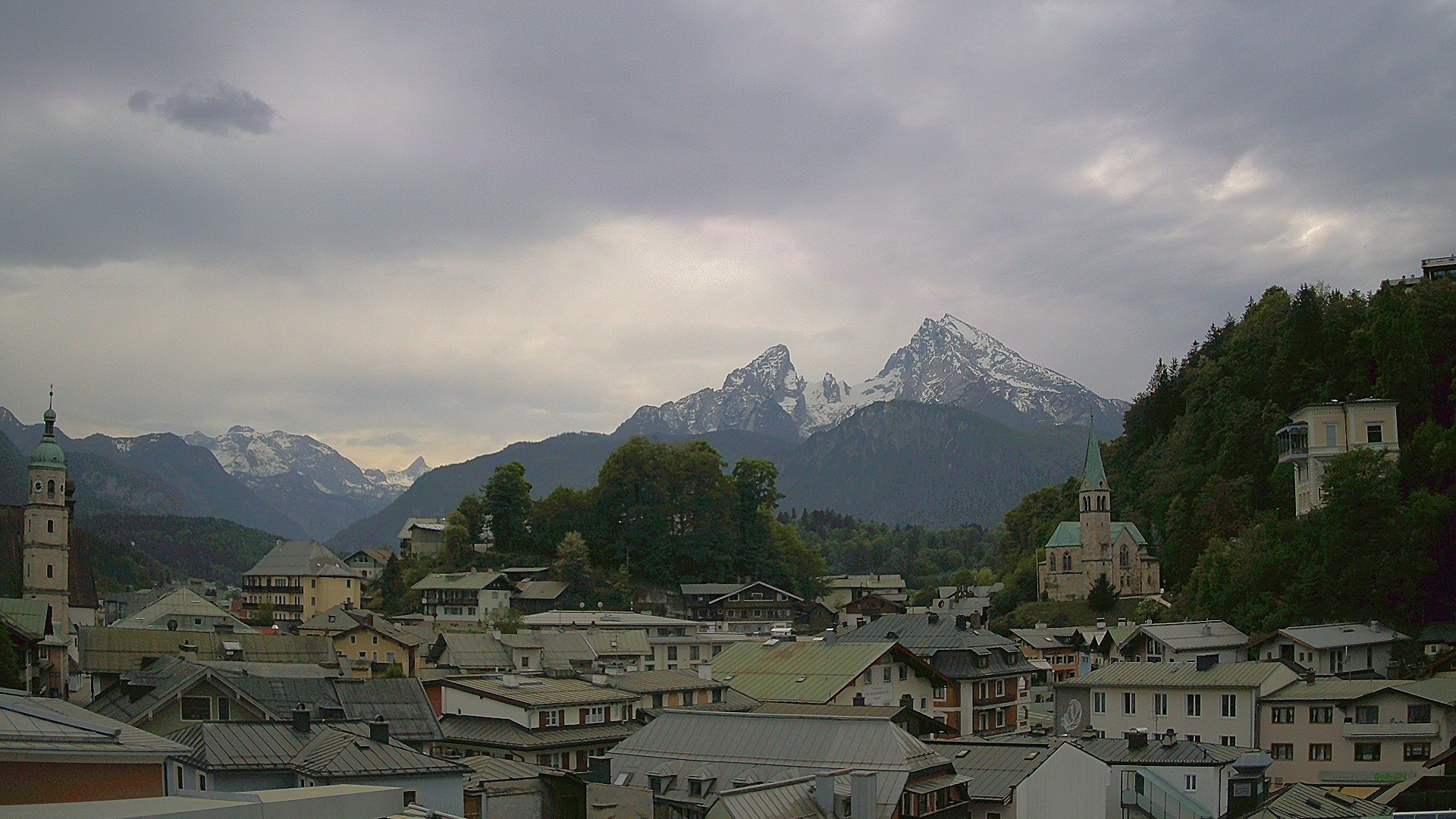 Archiv Foto Webcam Zentrum von Berchtesgaden