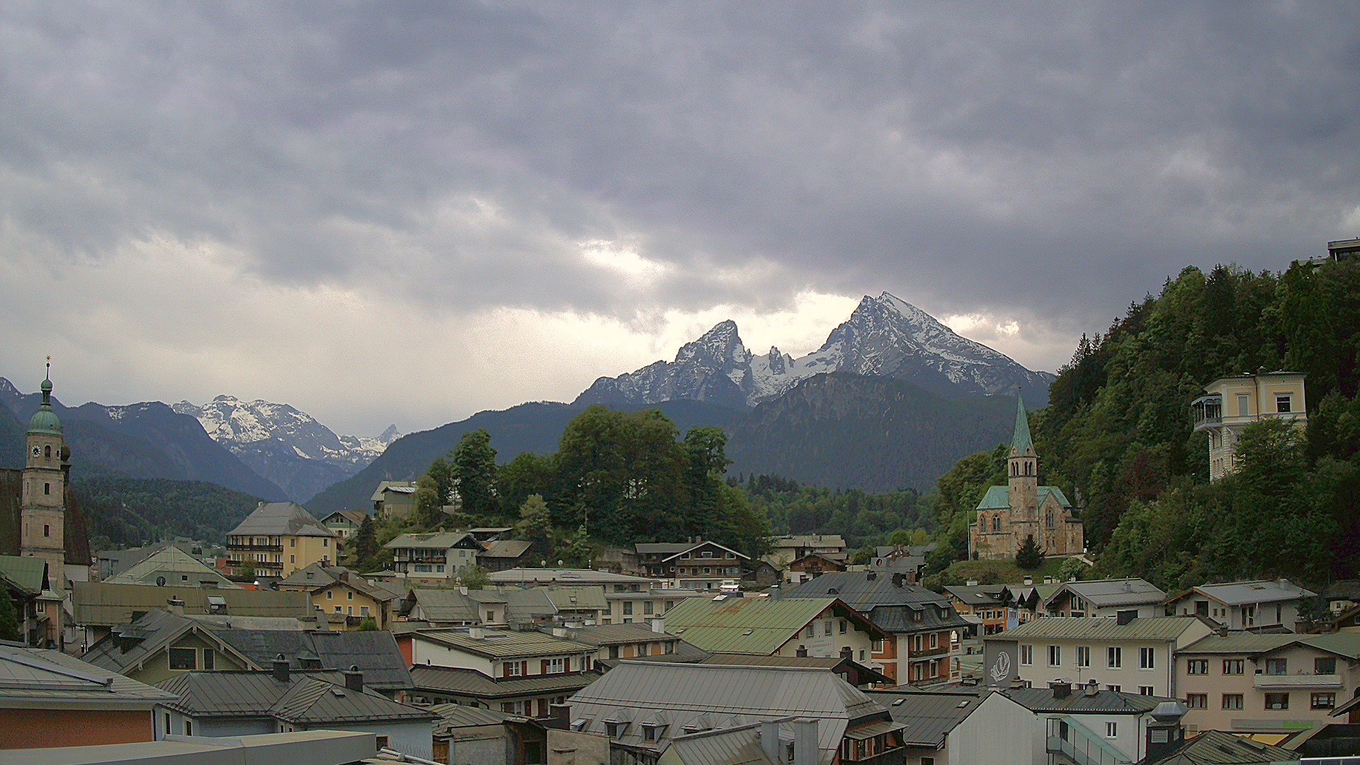 Archiv Foto Webcam Zentrum von Berchtesgaden