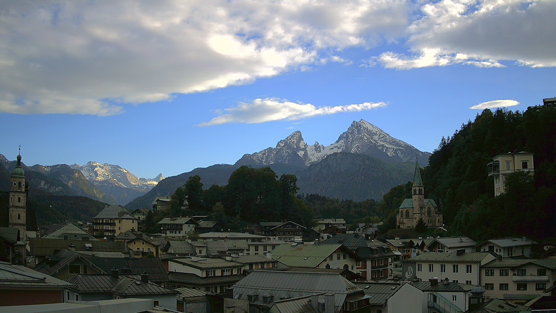 Archiv Foto Webcam Zentrum von Berchtesgaden