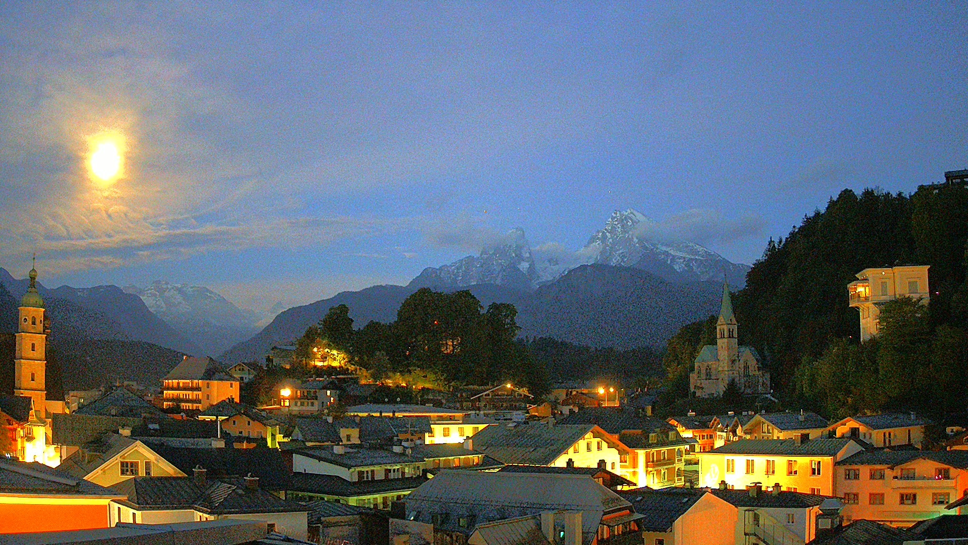 Archiv Foto Webcam Zentrum von Berchtesgaden
