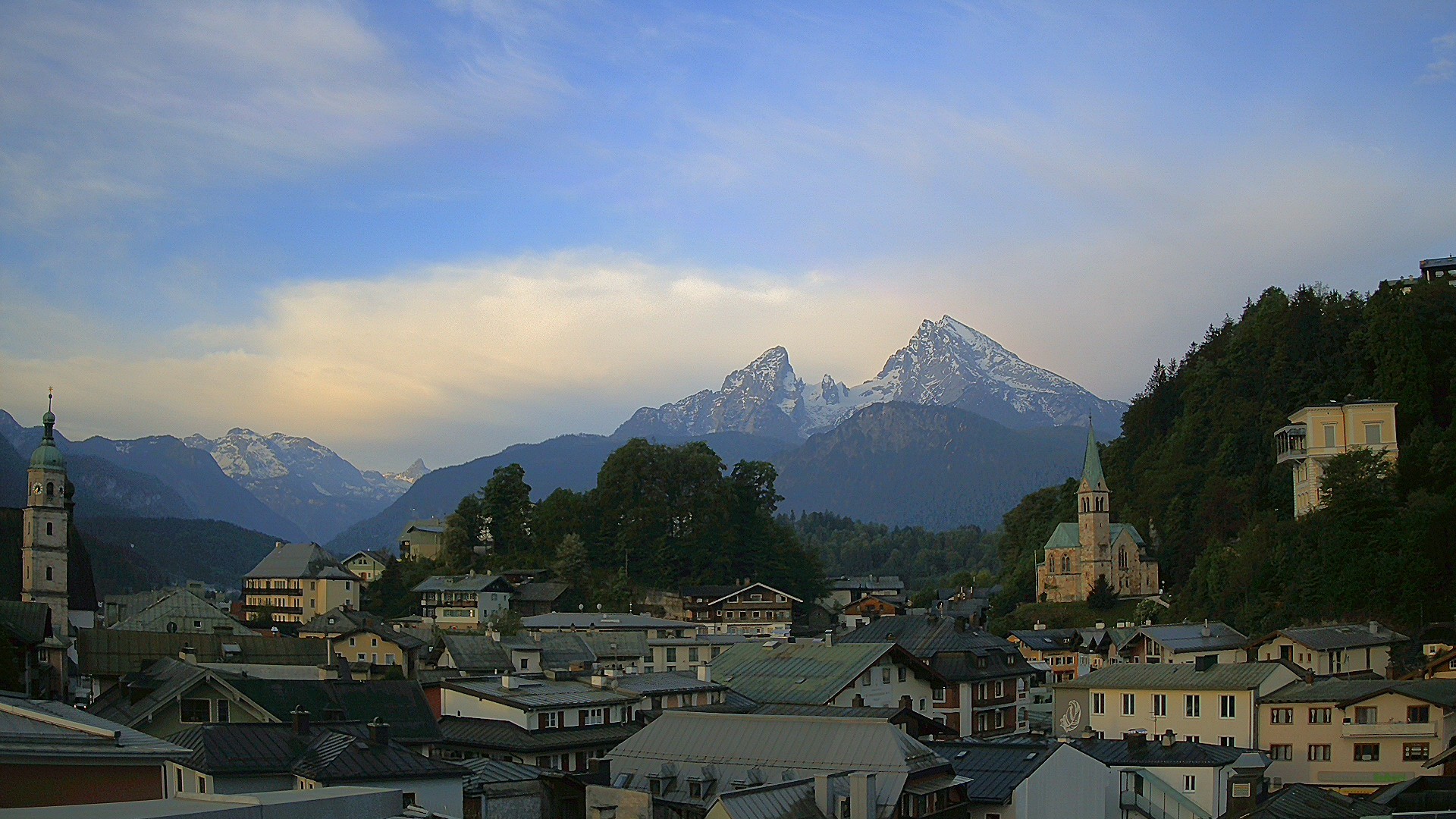 Archiv Foto Webcam Zentrum von Berchtesgaden