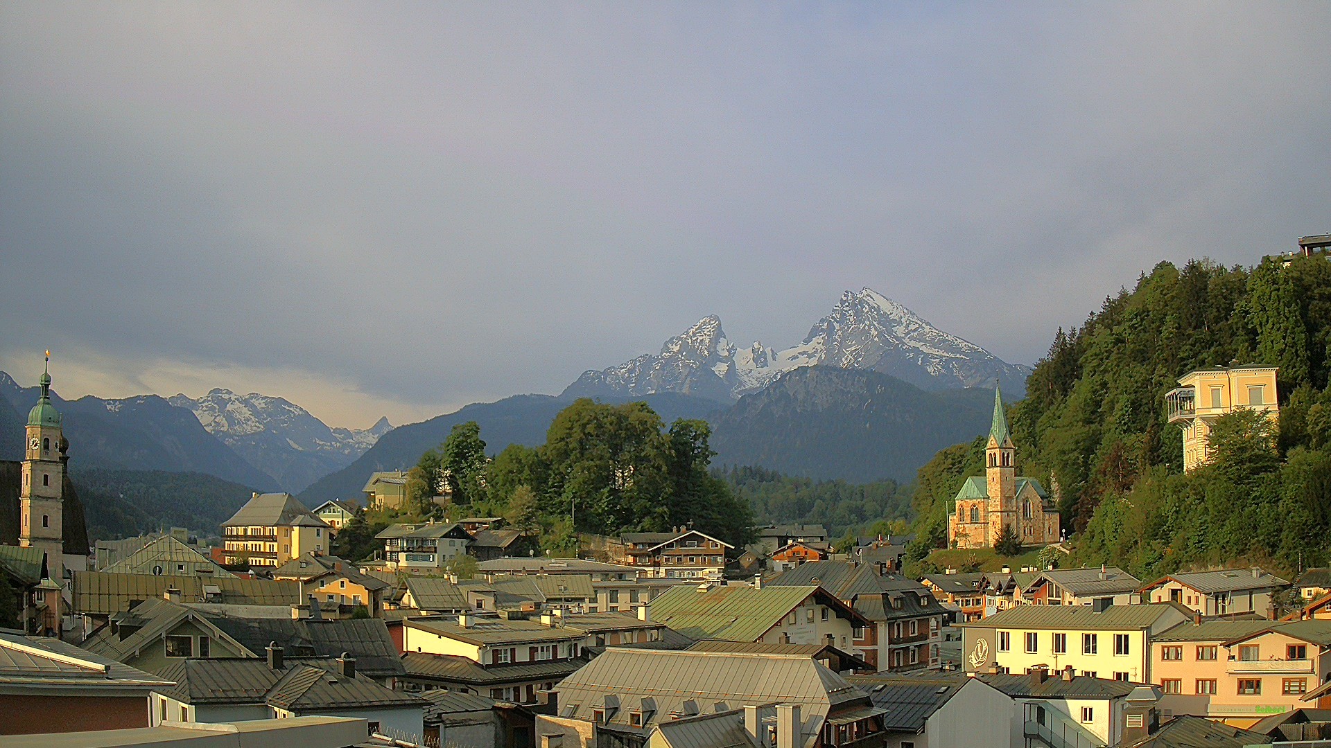 Archiv Foto Webcam Zentrum von Berchtesgaden