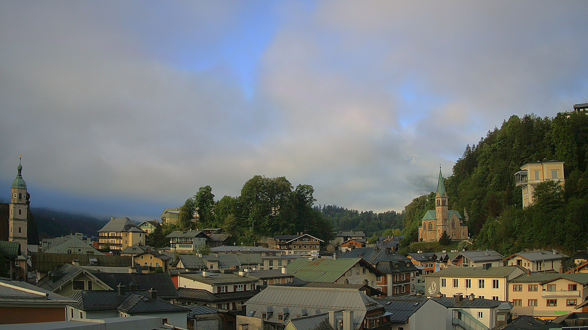 Archiv Foto Webcam Zentrum von Berchtesgaden