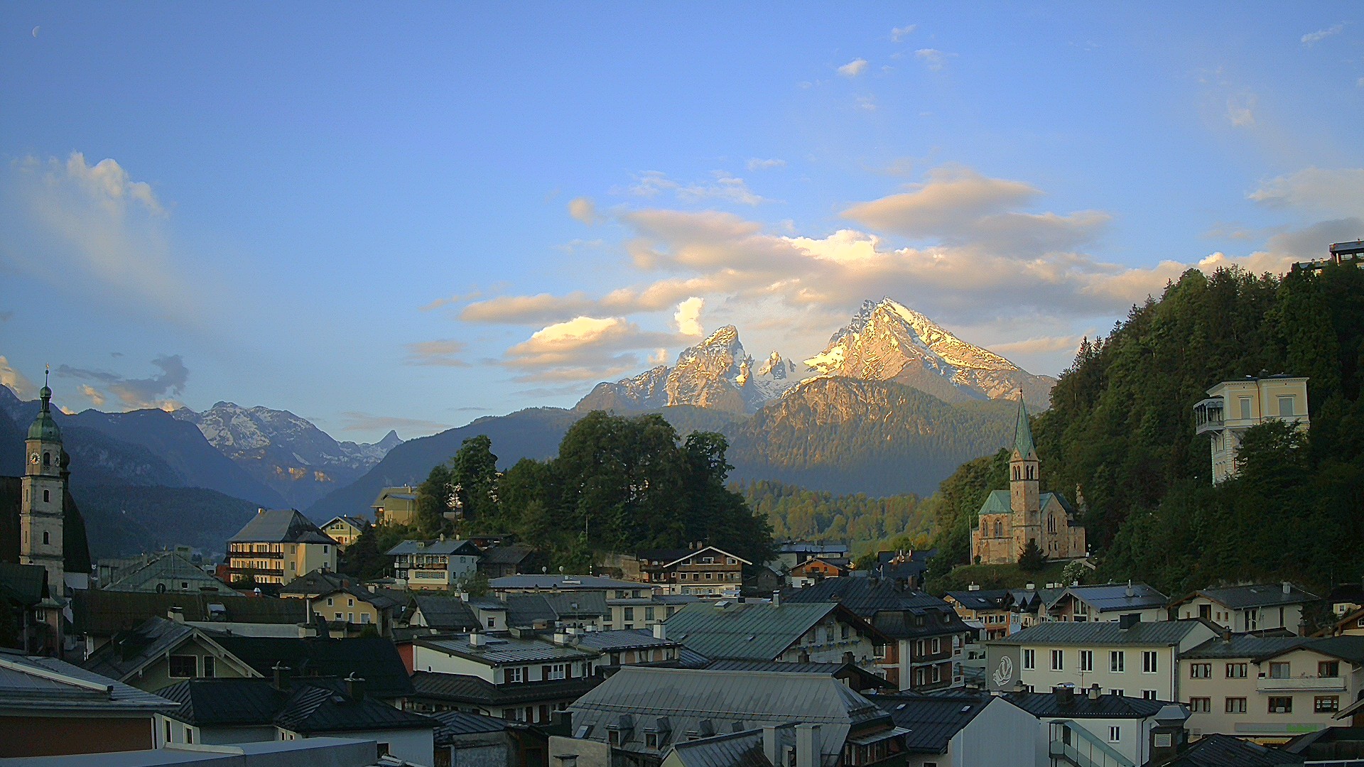 Archiv Foto Webcam Zentrum von Berchtesgaden