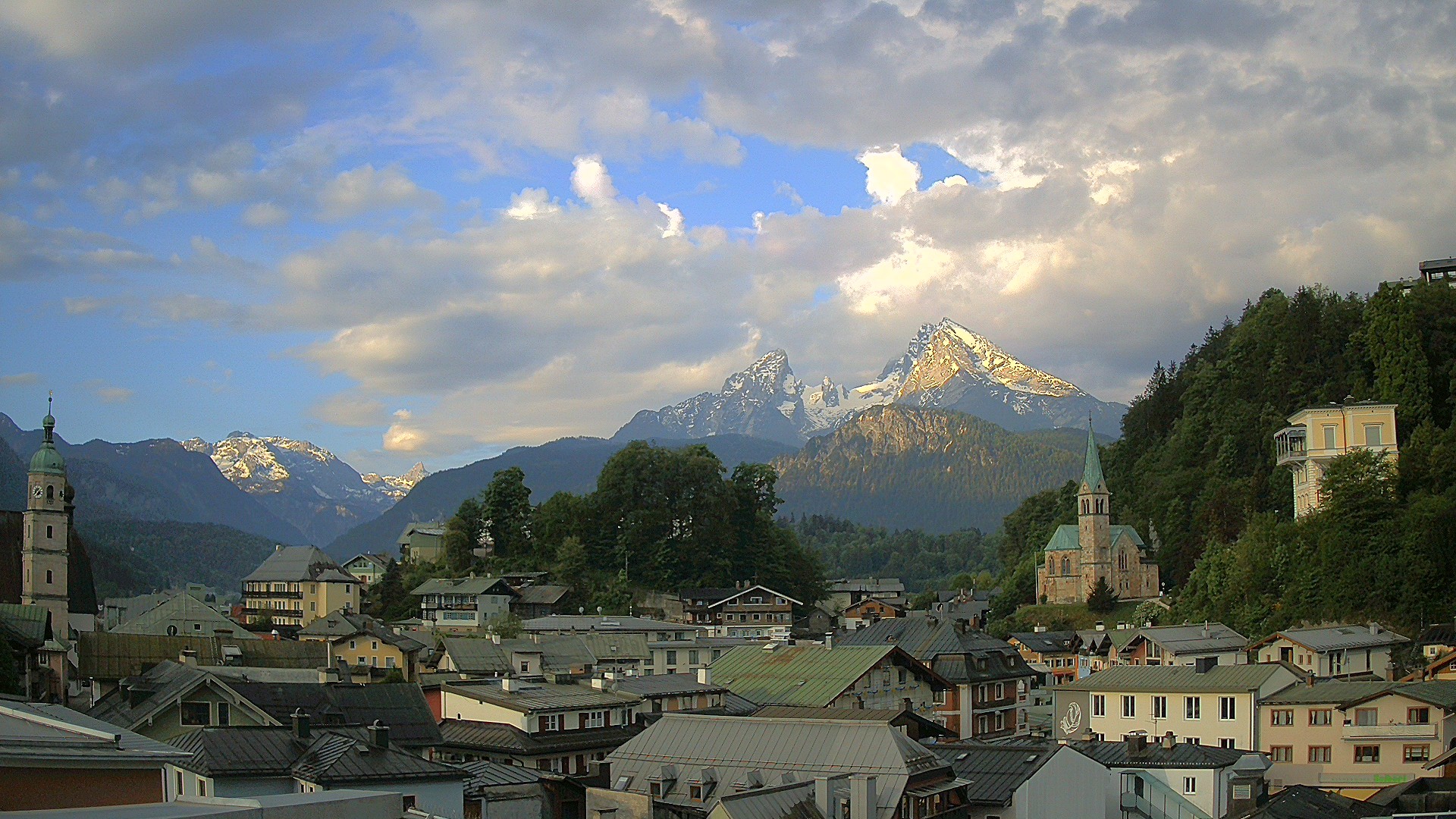 Archiv Foto Webcam Zentrum von Berchtesgaden