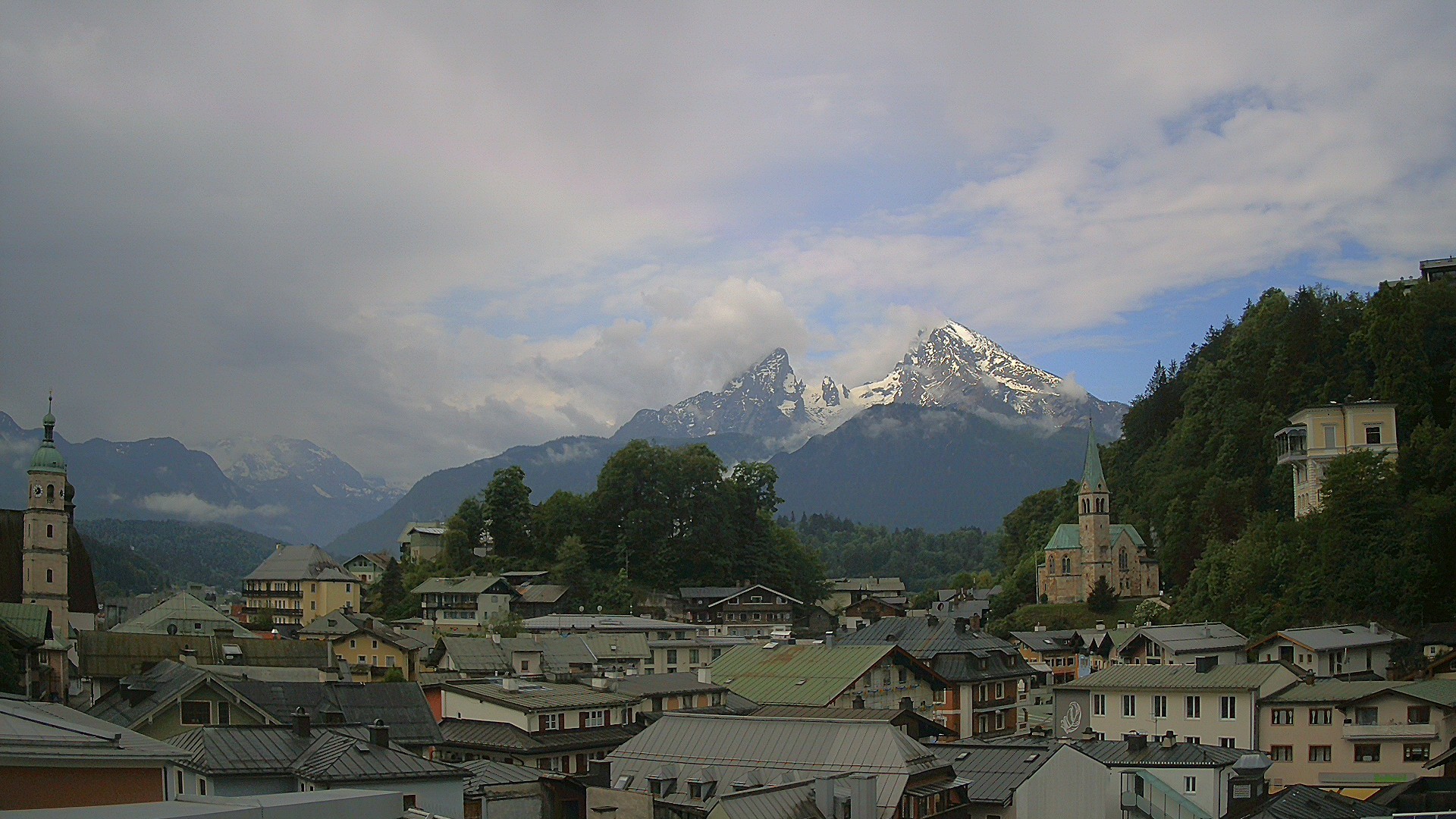 Archiv Foto Webcam Zentrum von Berchtesgaden
