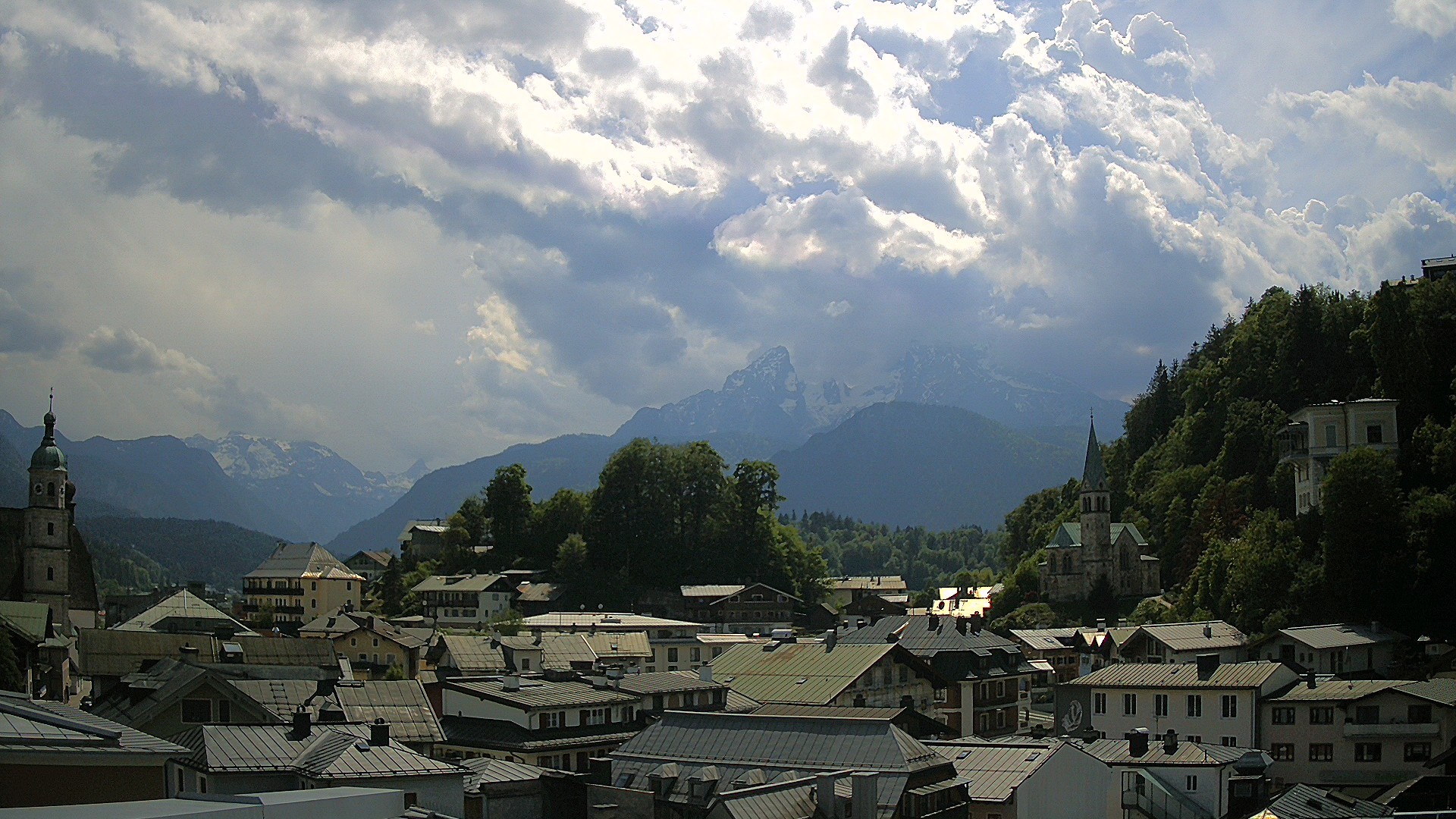 Archiv Foto Webcam Zentrum von Berchtesgaden