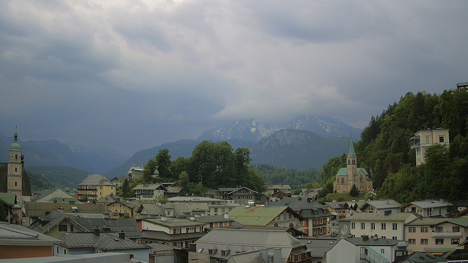 Archiv Foto Webcam Zentrum von Berchtesgaden
