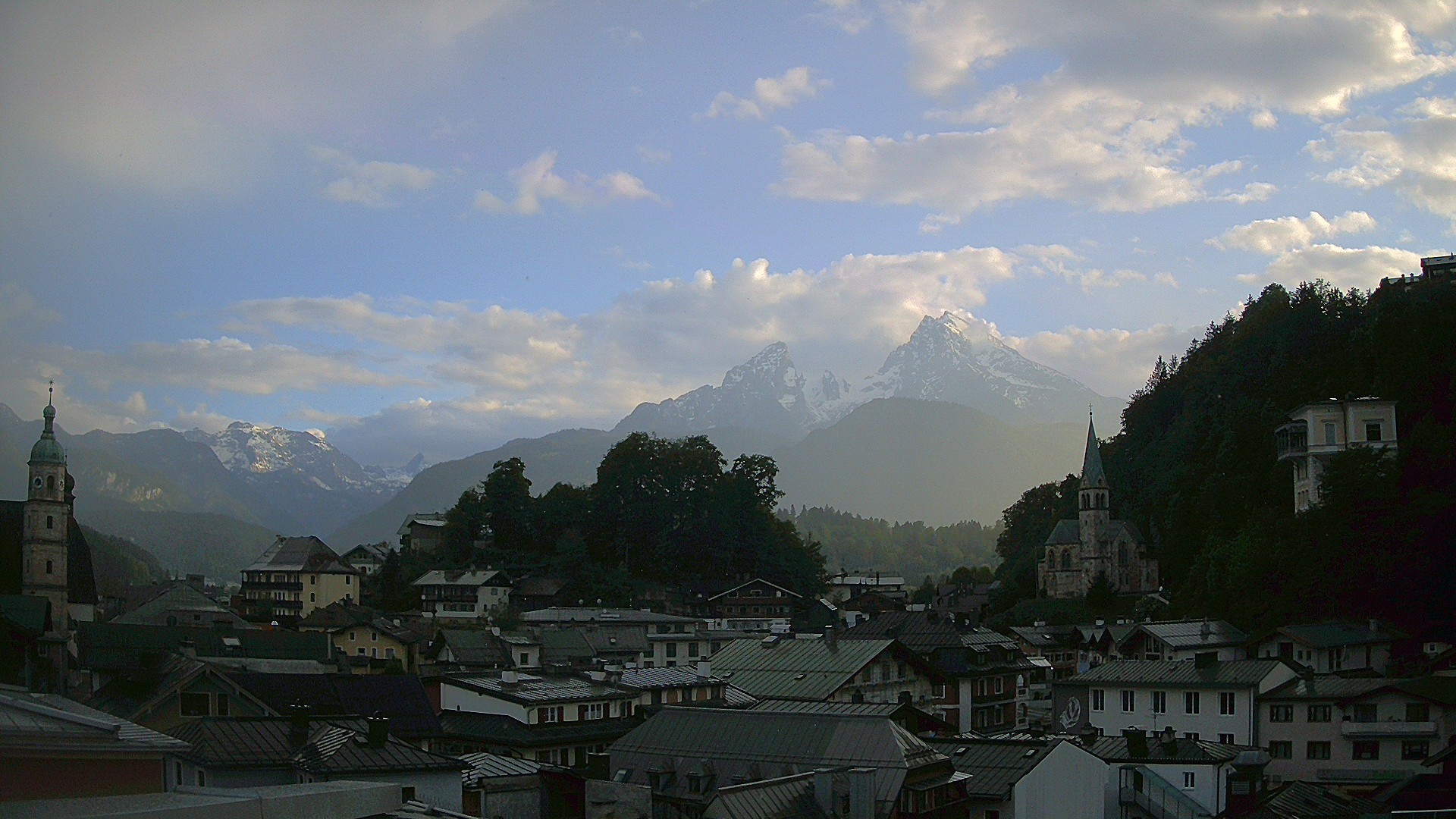 Archiv Foto Webcam Zentrum von Berchtesgaden