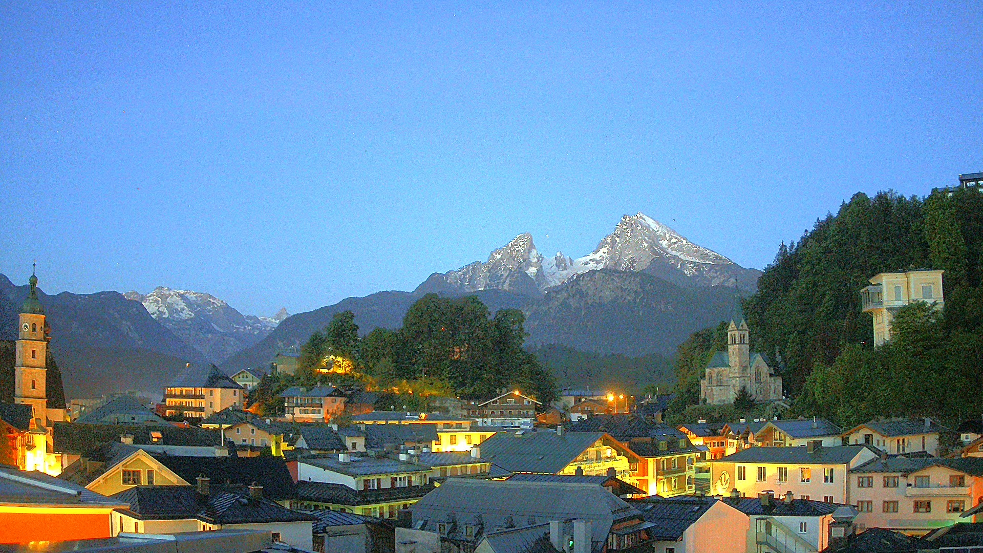 Archiv Foto Webcam Zentrum von Berchtesgaden