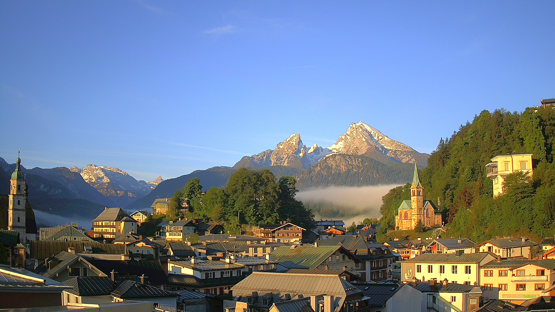 Archiv Foto Webcam Zentrum von Berchtesgaden