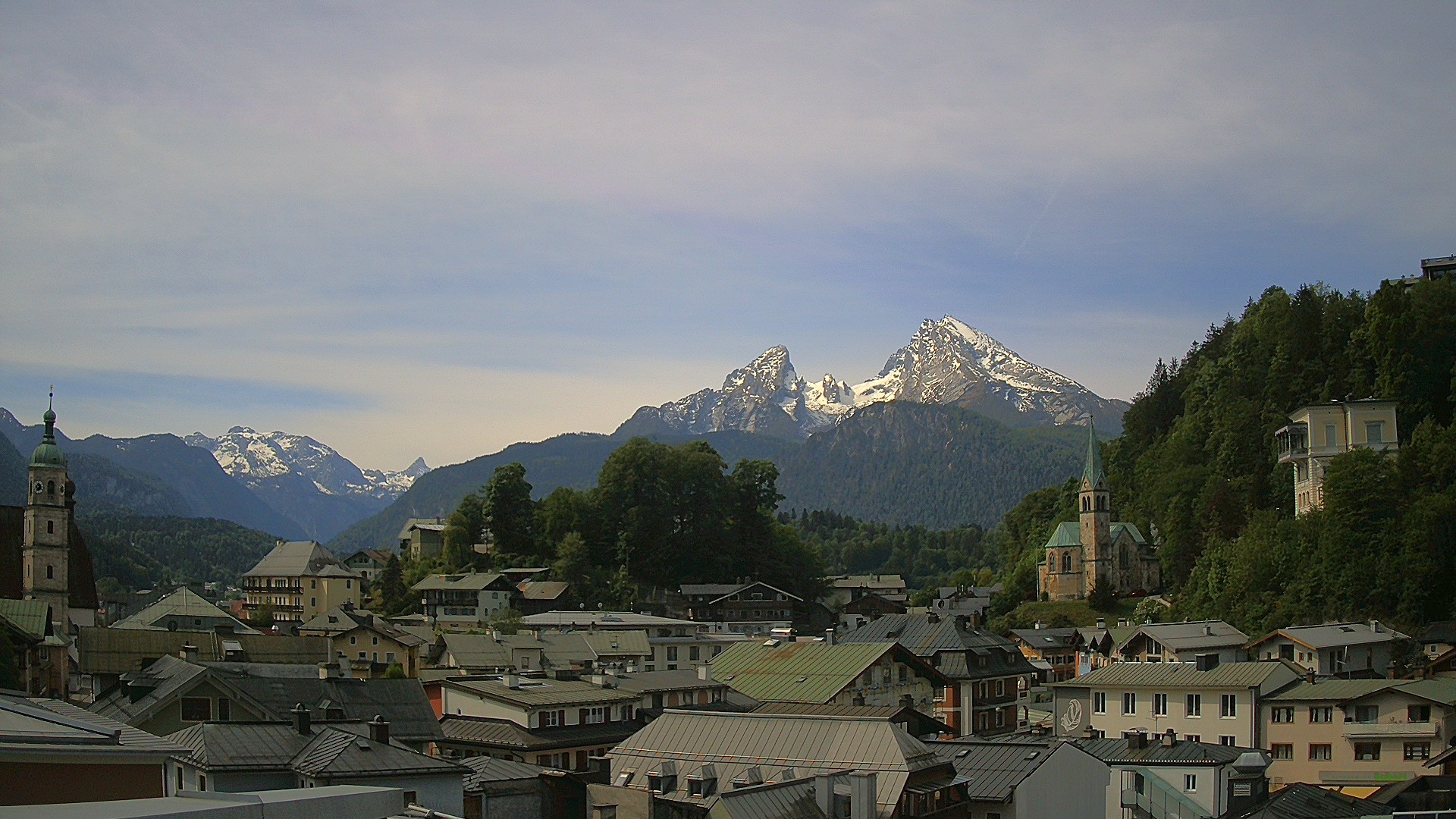 Archiv Foto Webcam Zentrum von Berchtesgaden