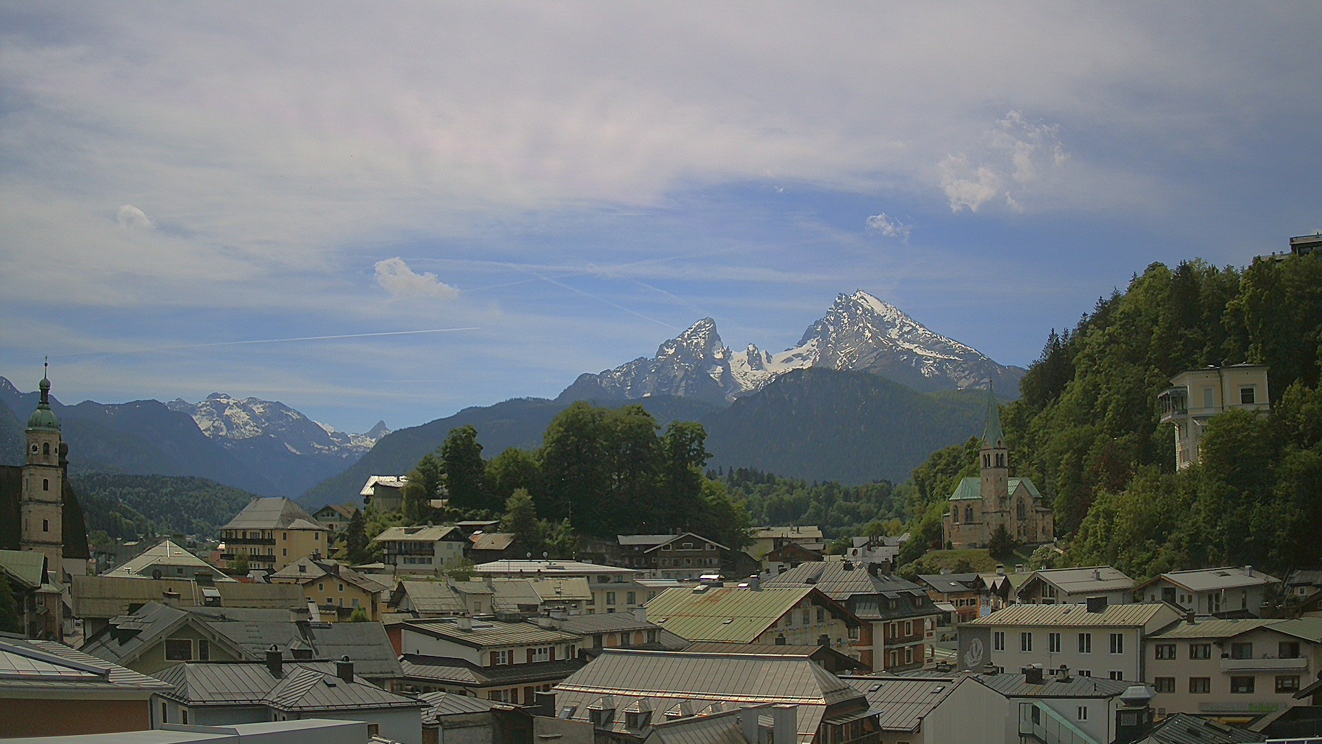 Archiv Foto Webcam Zentrum von Berchtesgaden