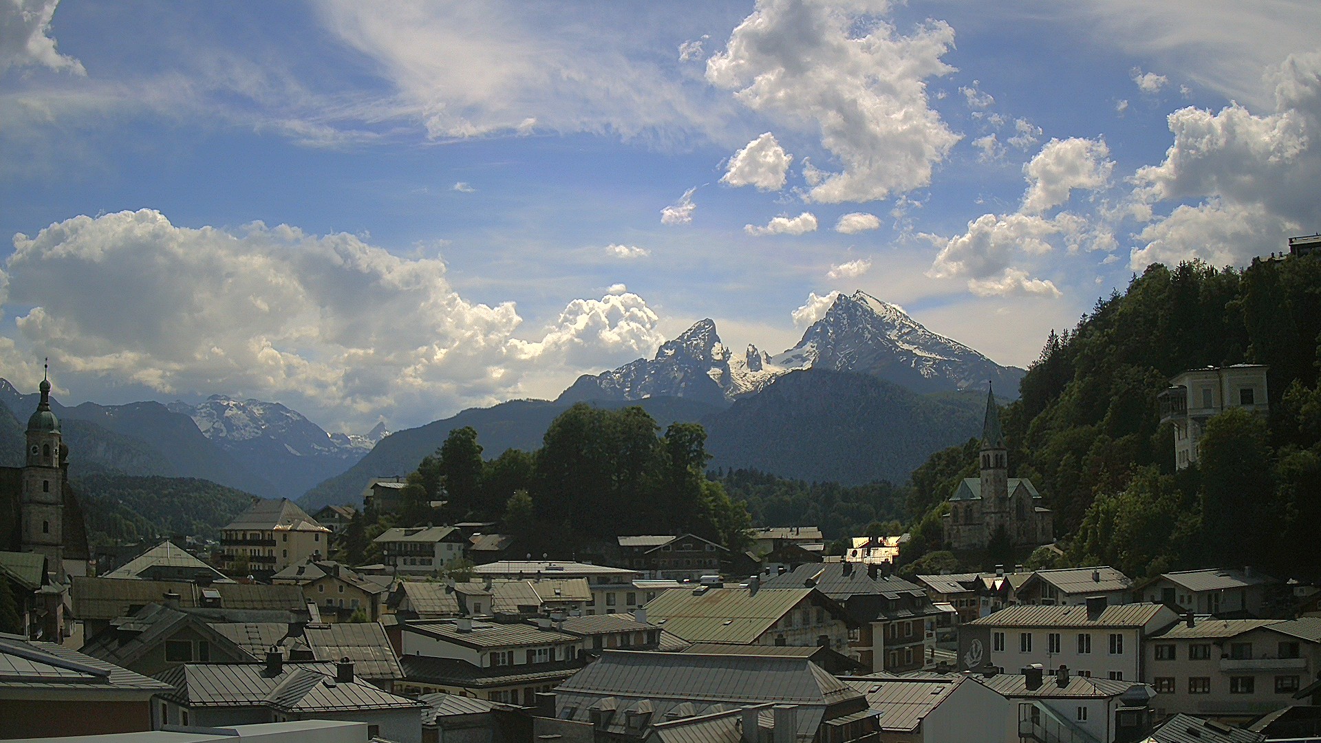 Archiv Foto Webcam Zentrum von Berchtesgaden