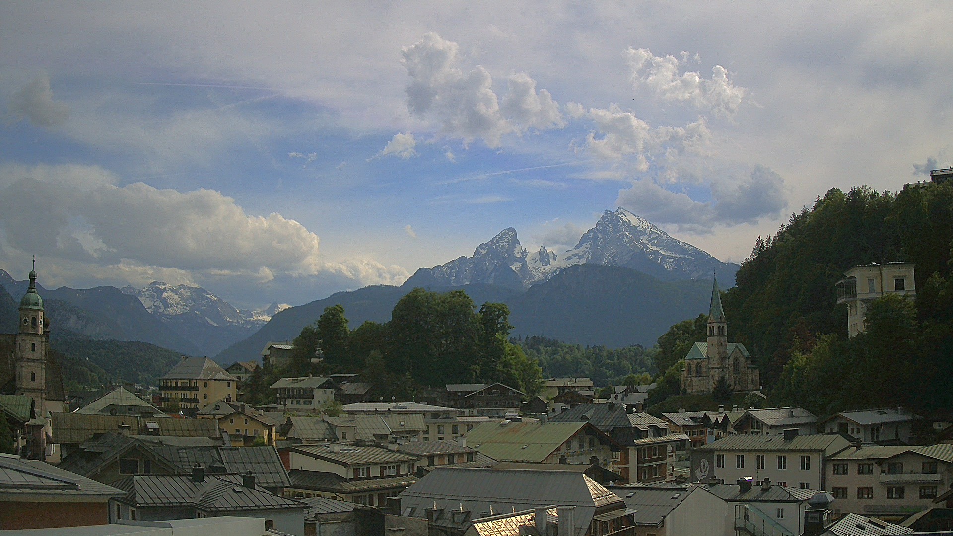 Archiv Foto Webcam Zentrum von Berchtesgaden