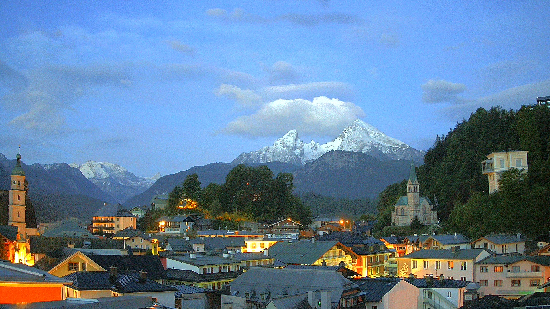 Archiv Foto Webcam Zentrum von Berchtesgaden