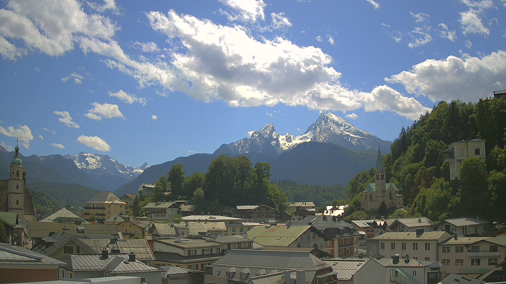 Archiv Foto Webcam Zentrum von Berchtesgaden