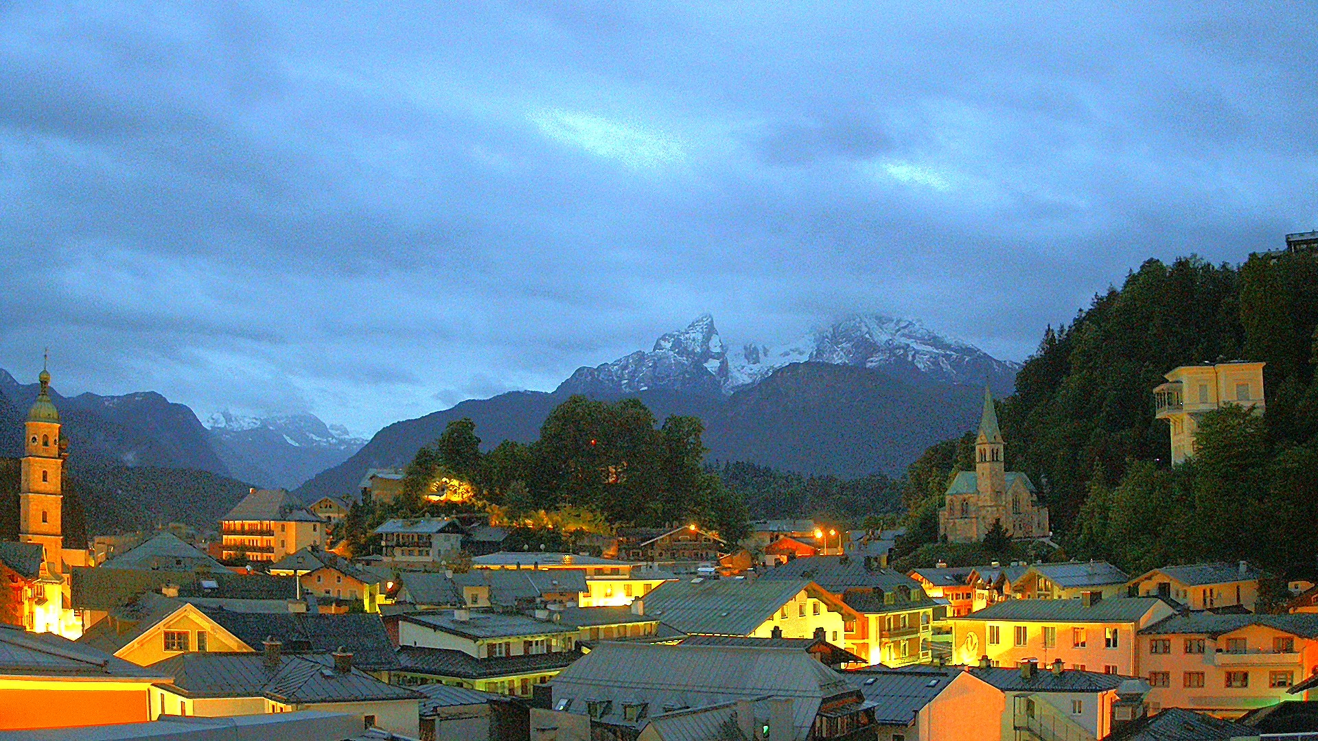 Archiv Foto Webcam Zentrum von Berchtesgaden