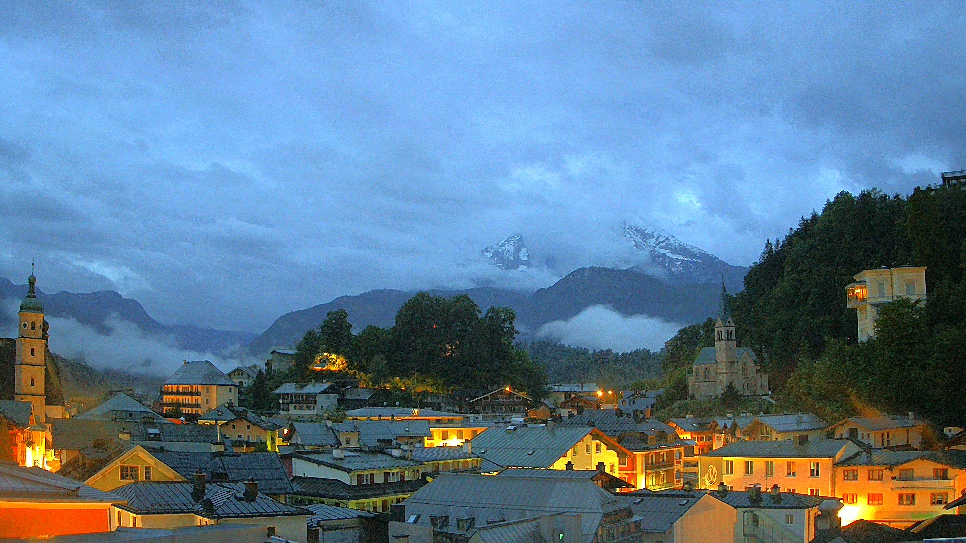 Archiv Foto Webcam Zentrum von Berchtesgaden