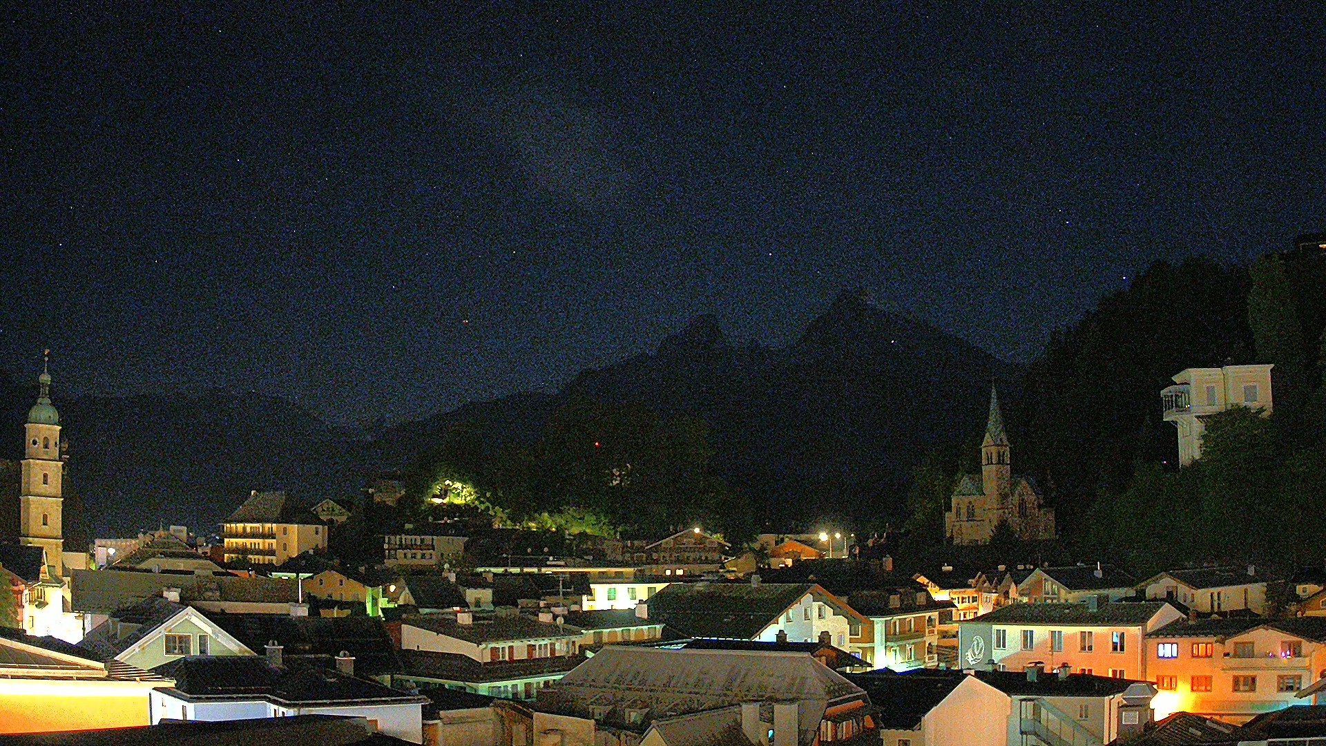 Archived image Webcam Berchtesgaden - City Centre