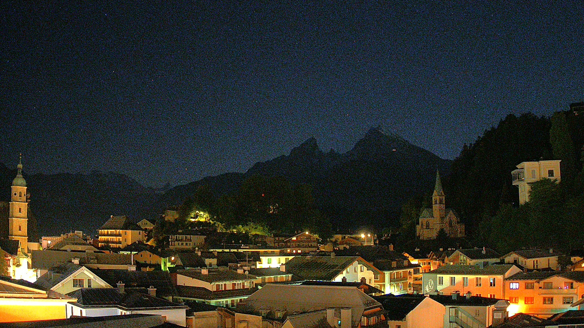 Archived image Webcam Berchtesgaden - City Centre