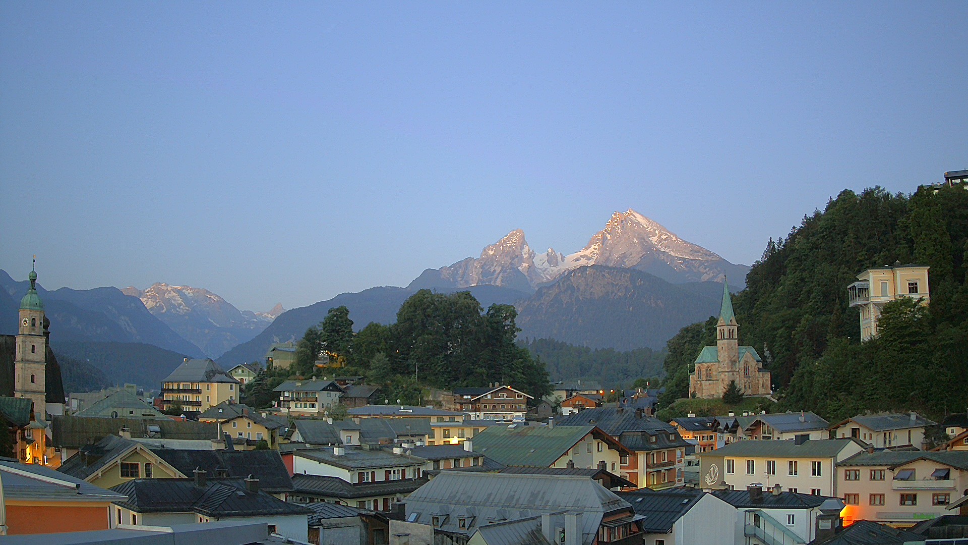 Archiv Foto Webcam Zentrum von Berchtesgaden