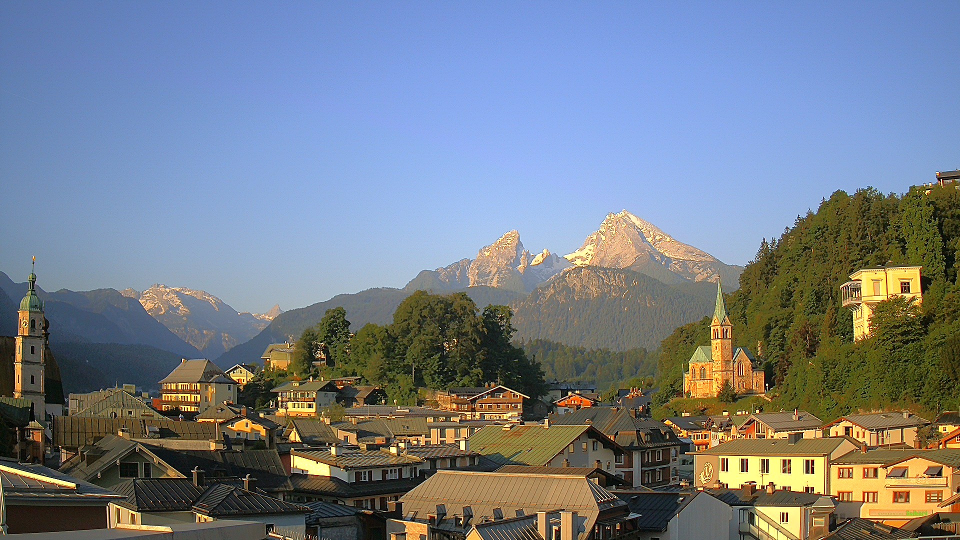 Archiv Foto Webcam Zentrum von Berchtesgaden