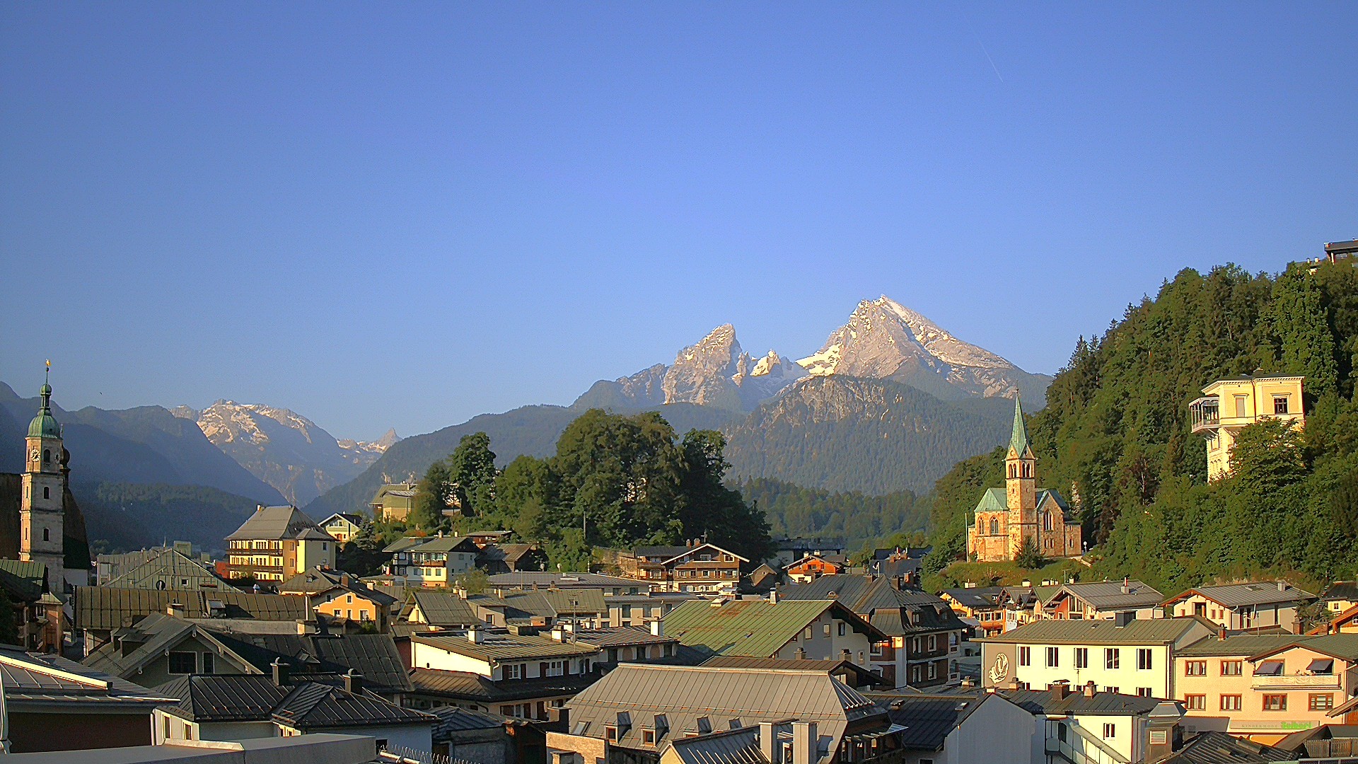 Archiv Foto Webcam Zentrum von Berchtesgaden