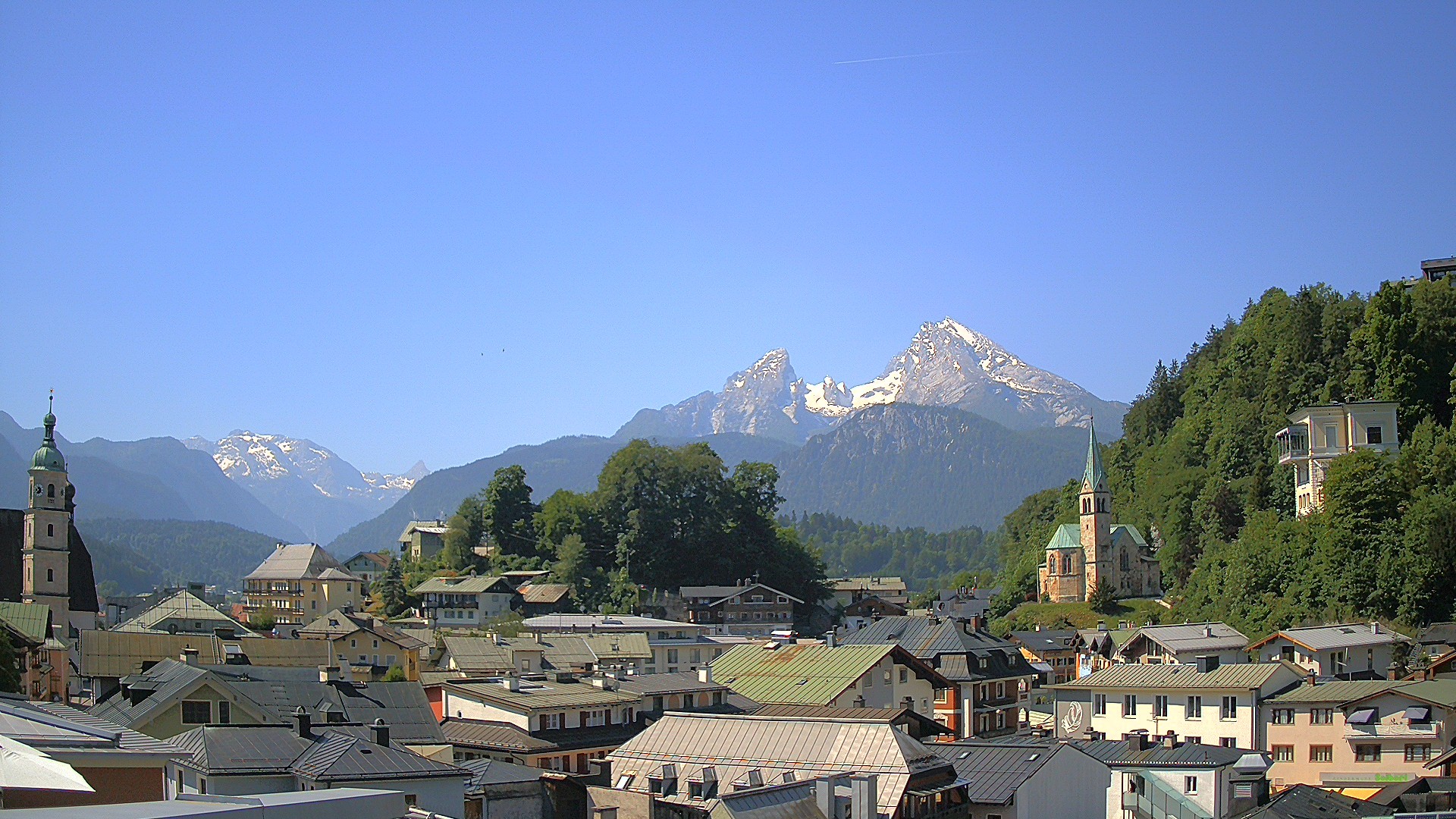 Archiv Foto Webcam Zentrum von Berchtesgaden