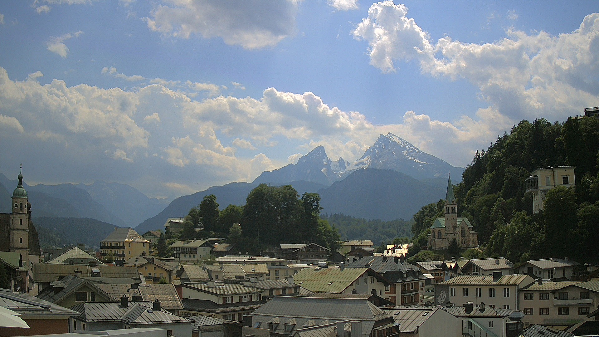 Archiv Foto Webcam Zentrum von Berchtesgaden