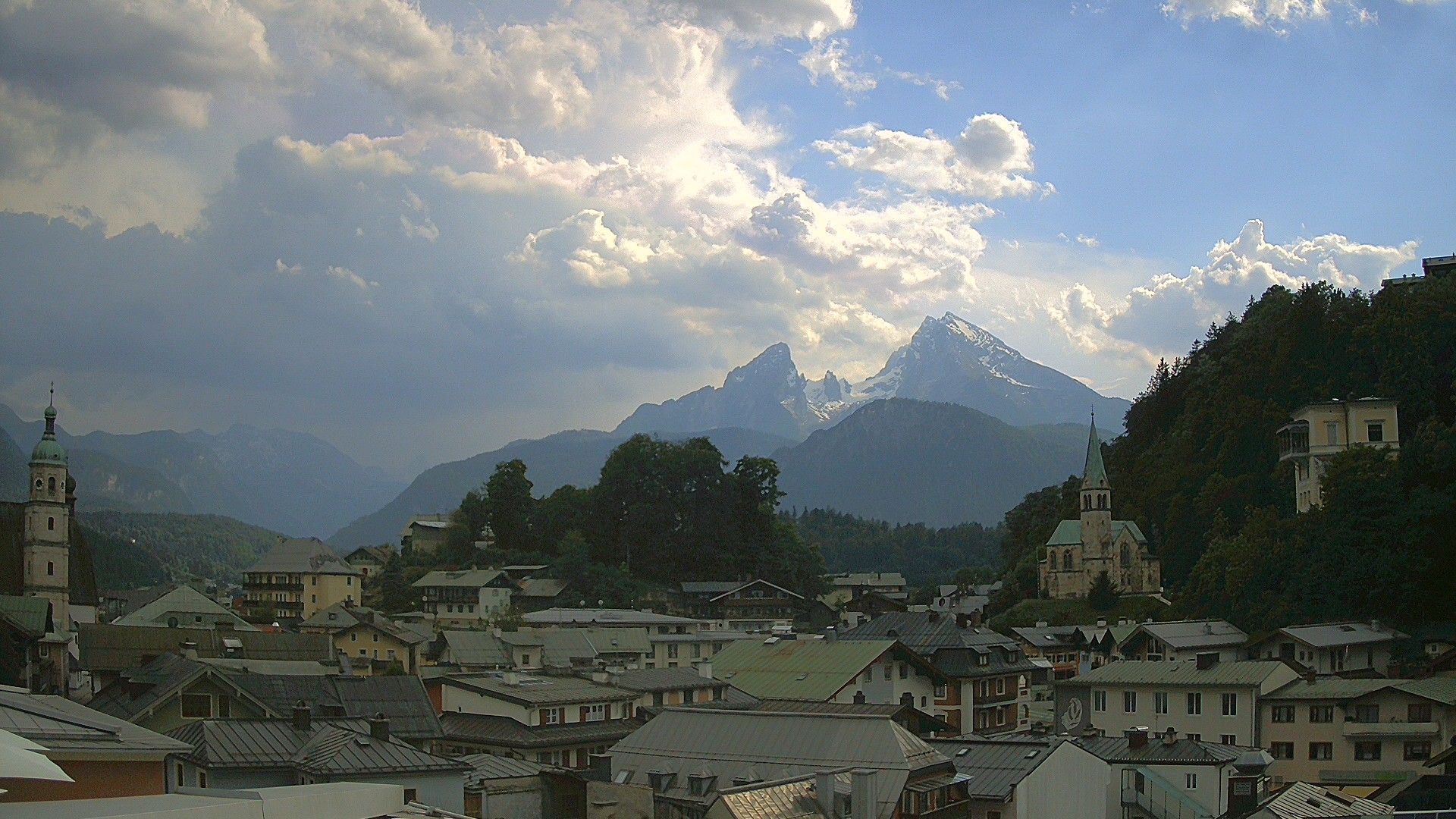 Archiv Foto Webcam Zentrum von Berchtesgaden