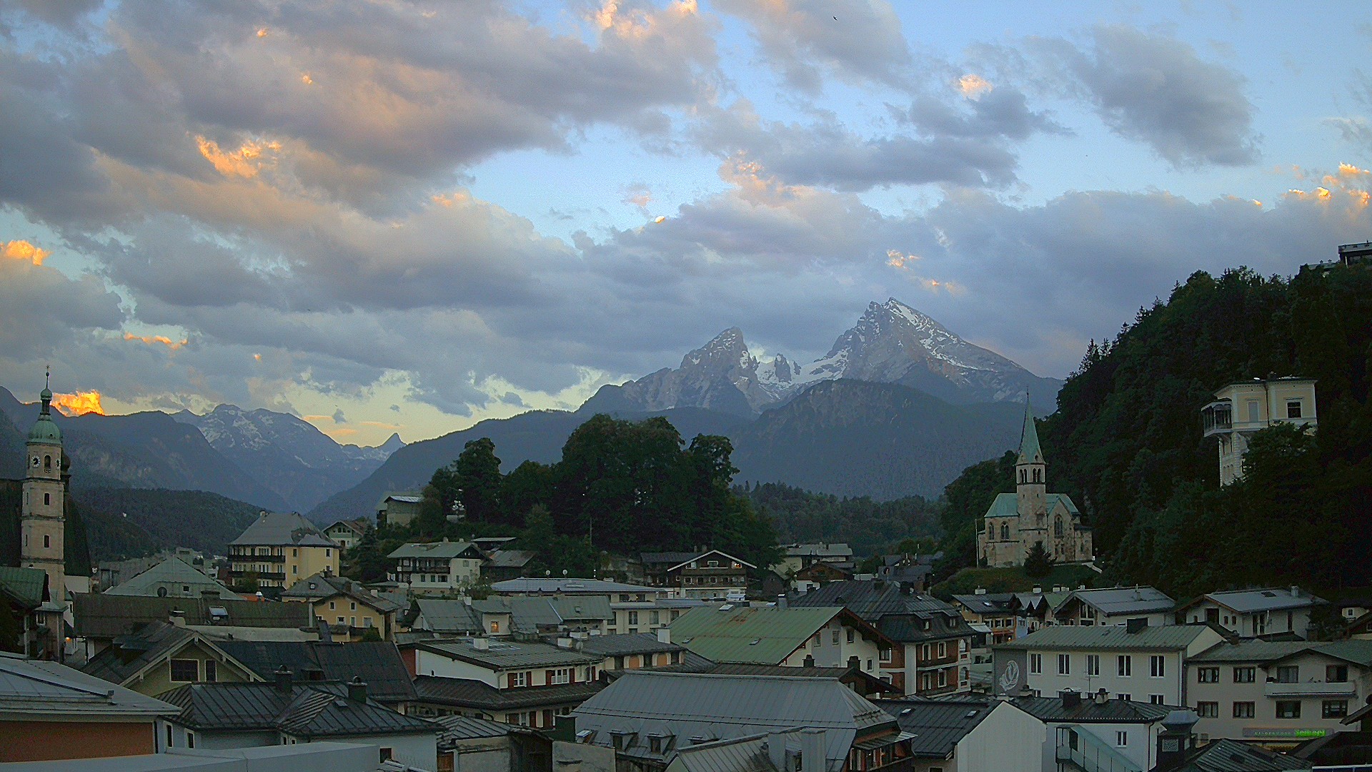 Archiv Foto Webcam Zentrum von Berchtesgaden