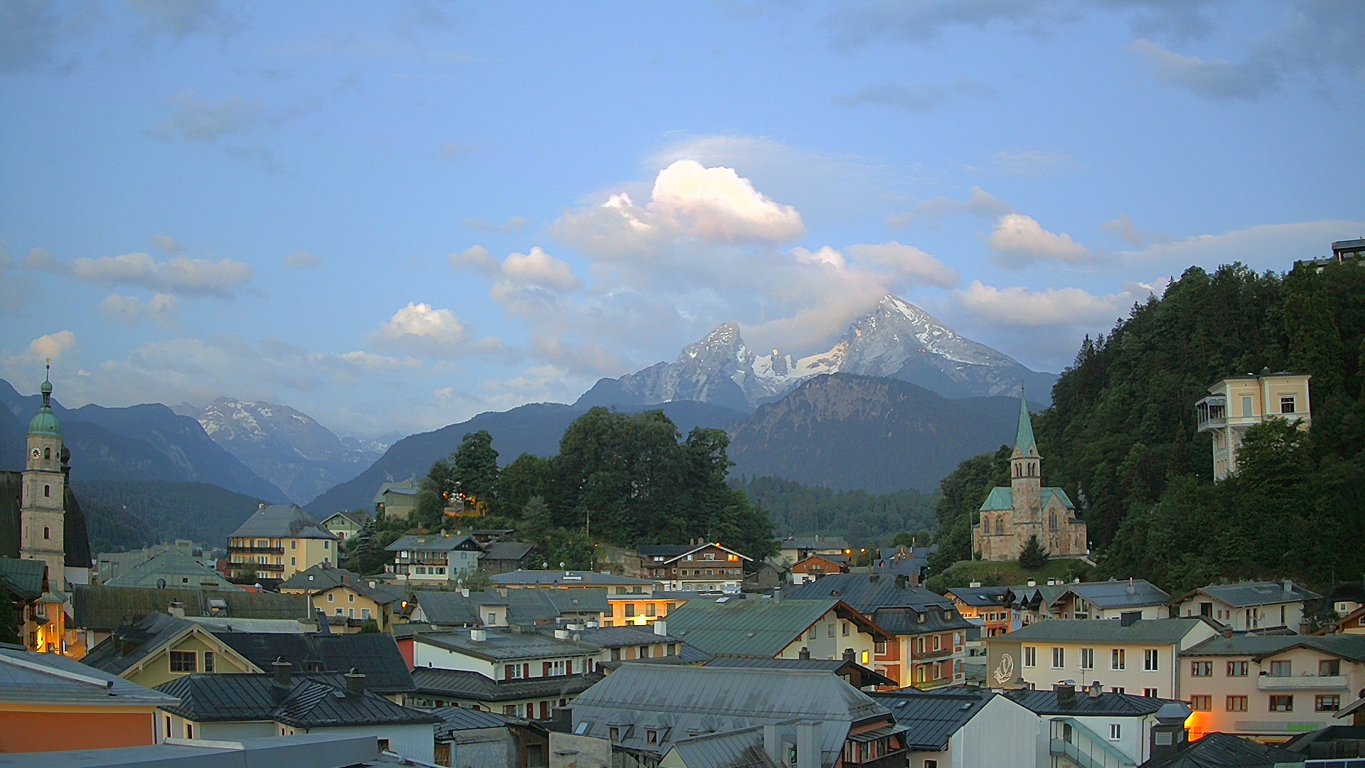 Archiv Foto Webcam Zentrum von Berchtesgaden